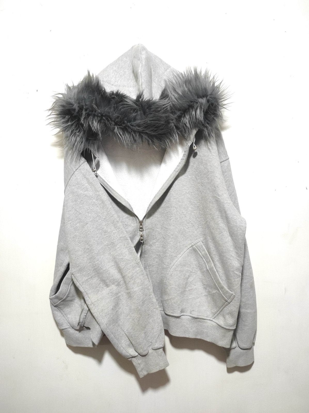 Japanese Brand Jackpot boxy double zip fur hoodie ifsix LGB style Size US L / EU 52-54 / 3 - 2 Thumbnail
