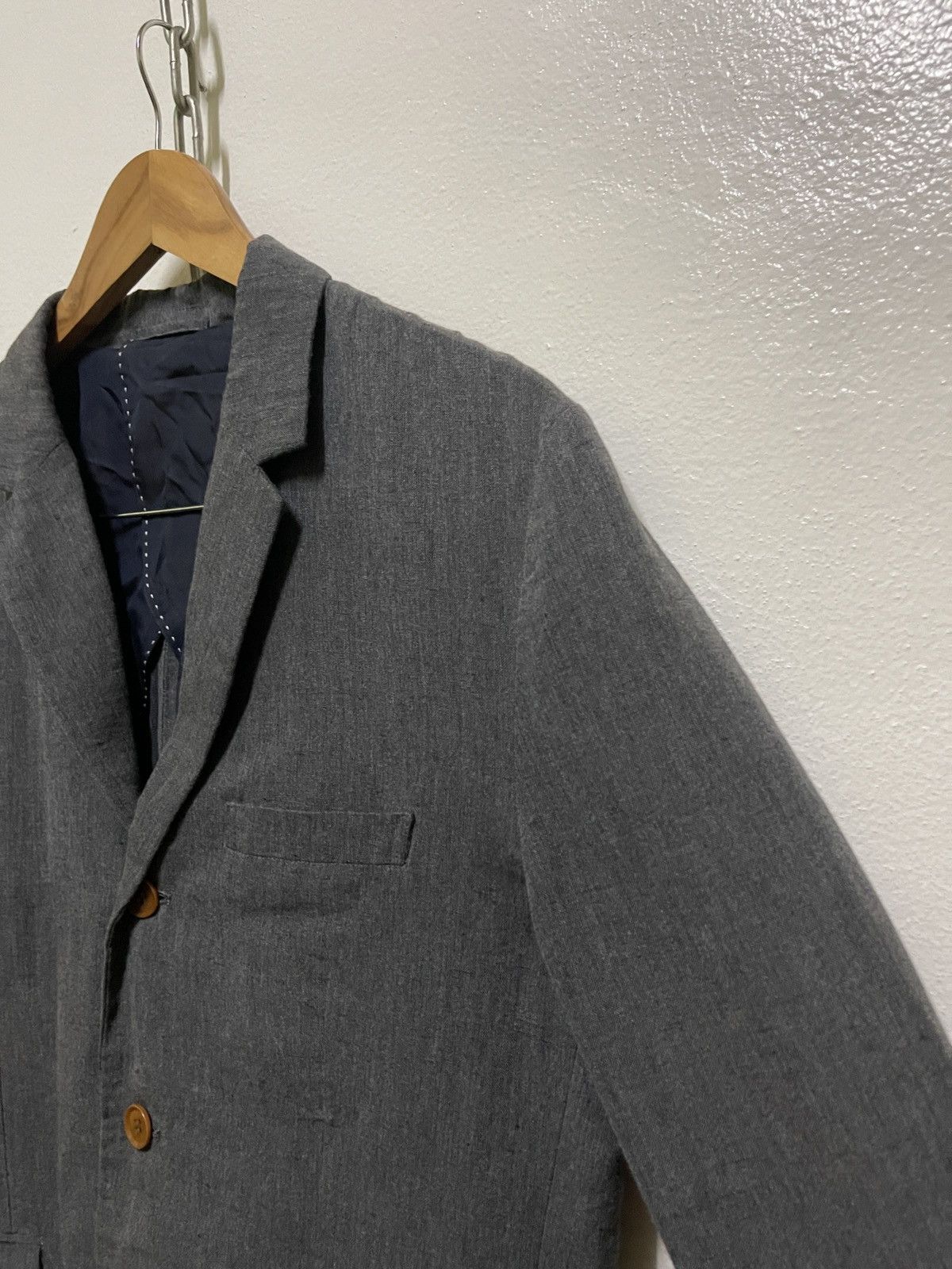 STILL BY HAND Still By Hand Blazer Linen Japan Size 50S - 5 Thumbnail