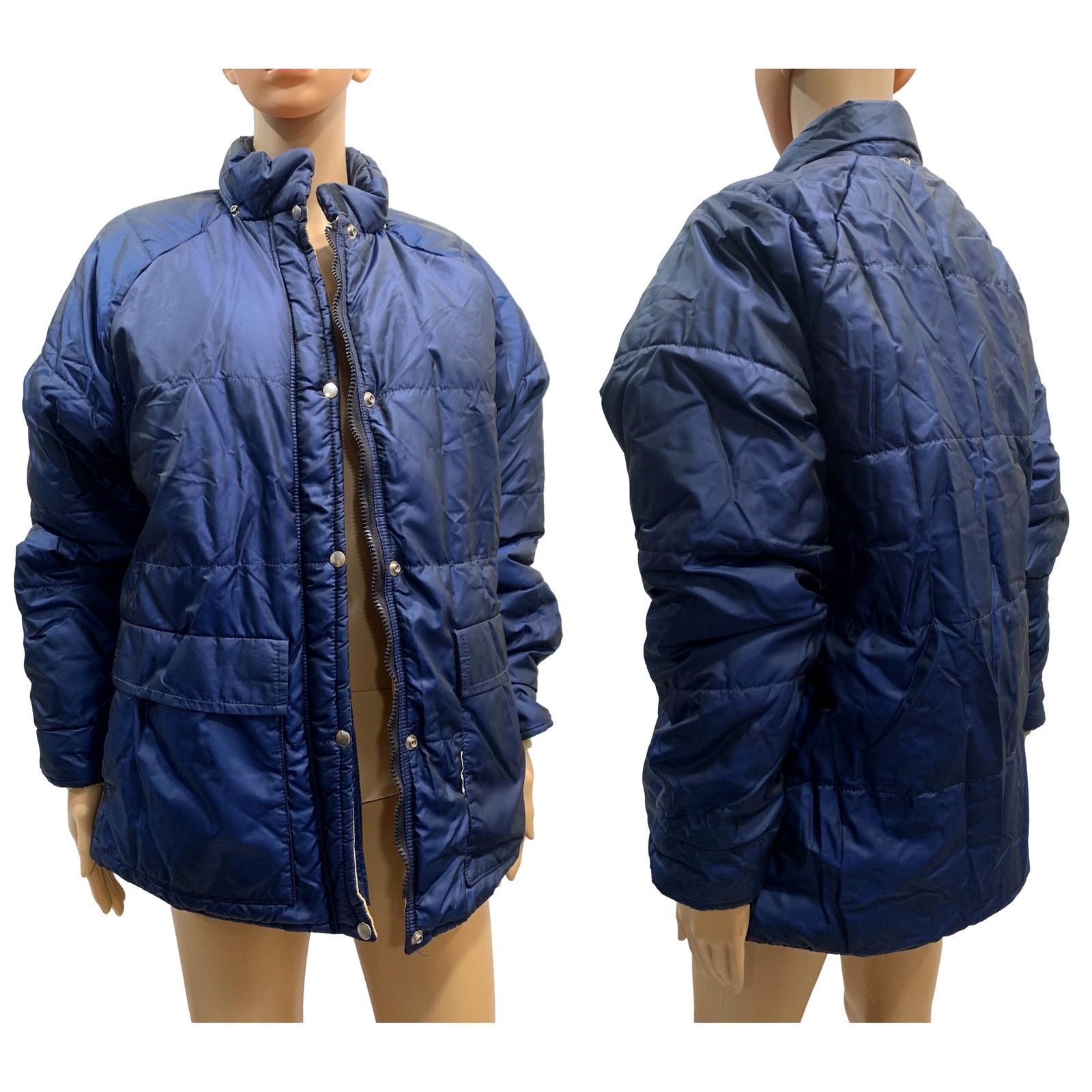 Vintage 80s Women's TRAILWISE BERKELY Winter Puffy Jacket Size M / US 6-8 / IT 42-44 - 5 Thumbnail