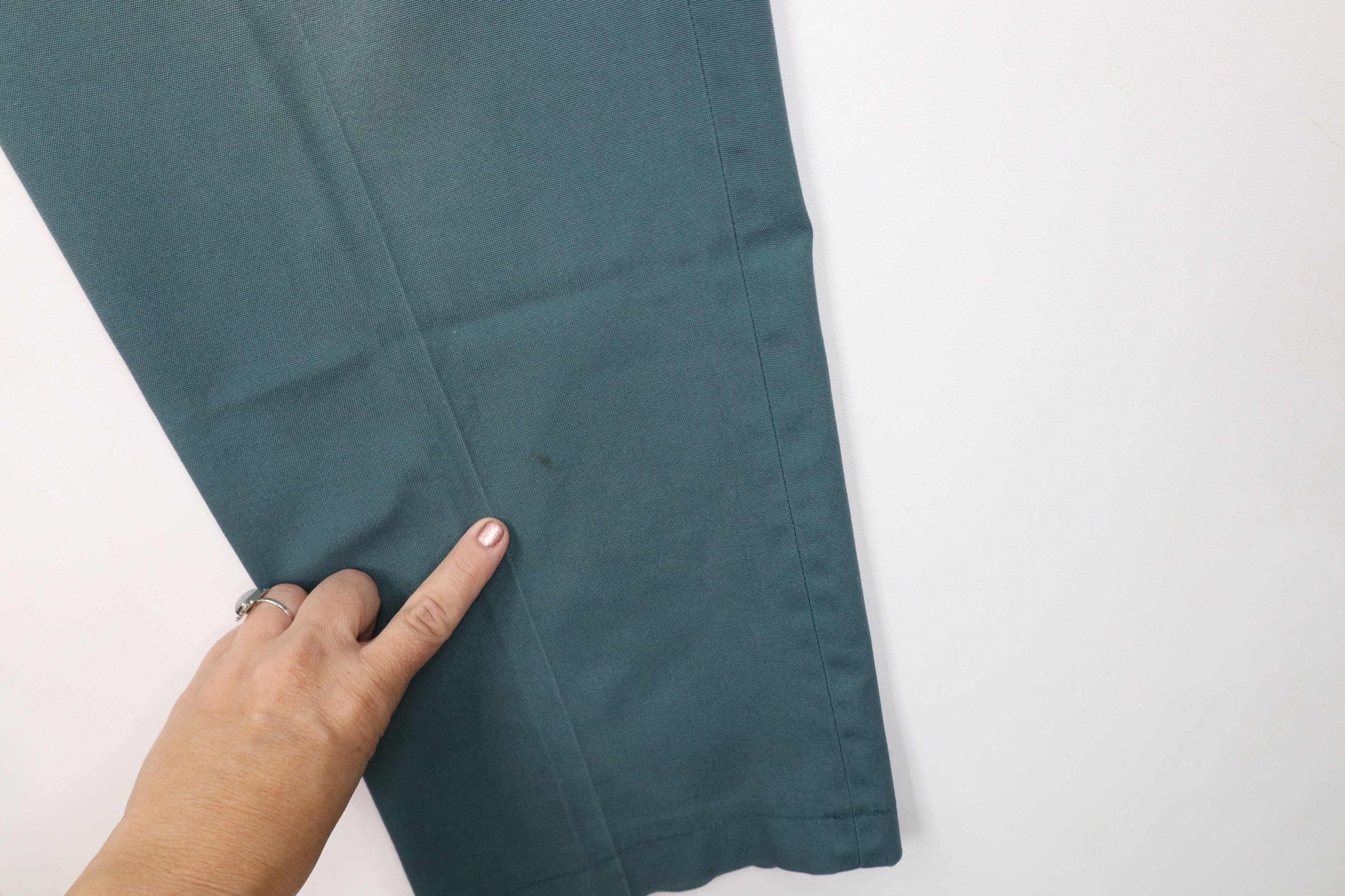 Big Mac Vintage 60s 70s Big Mac Workwear Mechanic Pants Green USA Size US 36 / EU 52 - 6 Thumbnail