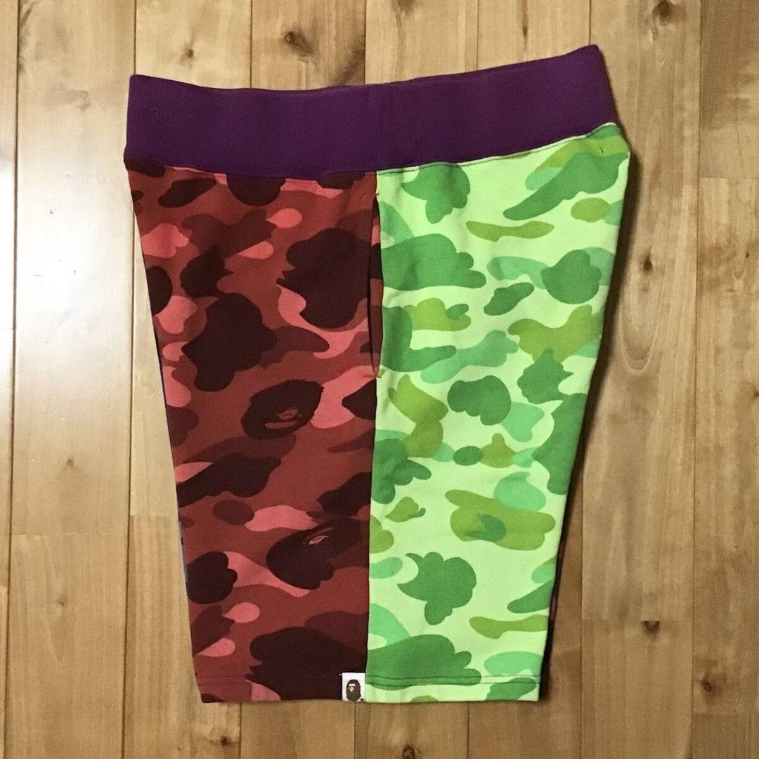 Bape BAPE Crazy camo sweat shorts a bathing ape ★size M Size US 32 / EU 48 - 5 Thumbnail