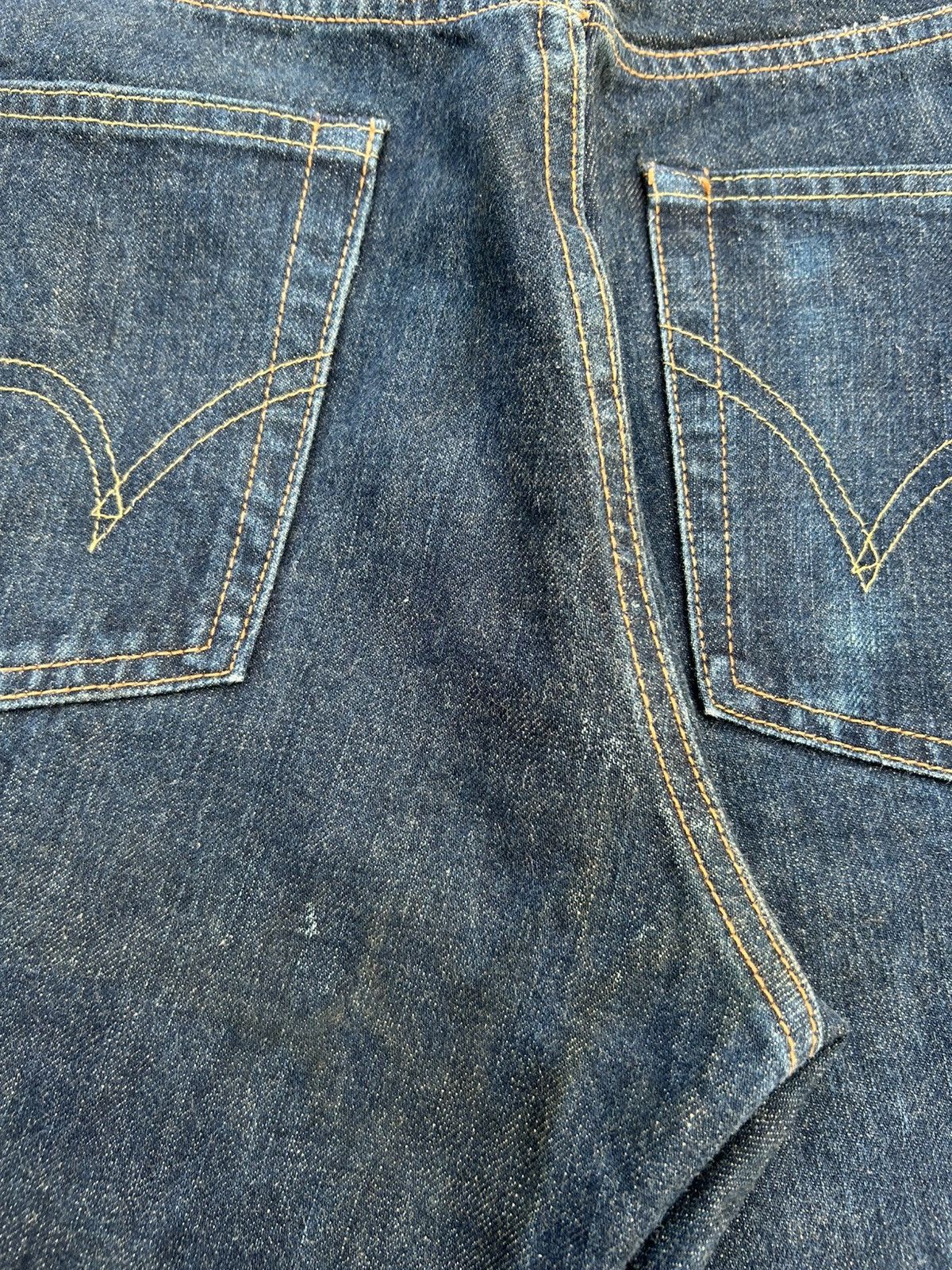 Kapital Vintage Edwin Selvedge Baggy Distressed Short Denim Jeans Size US 29 - 11 Thumbnail