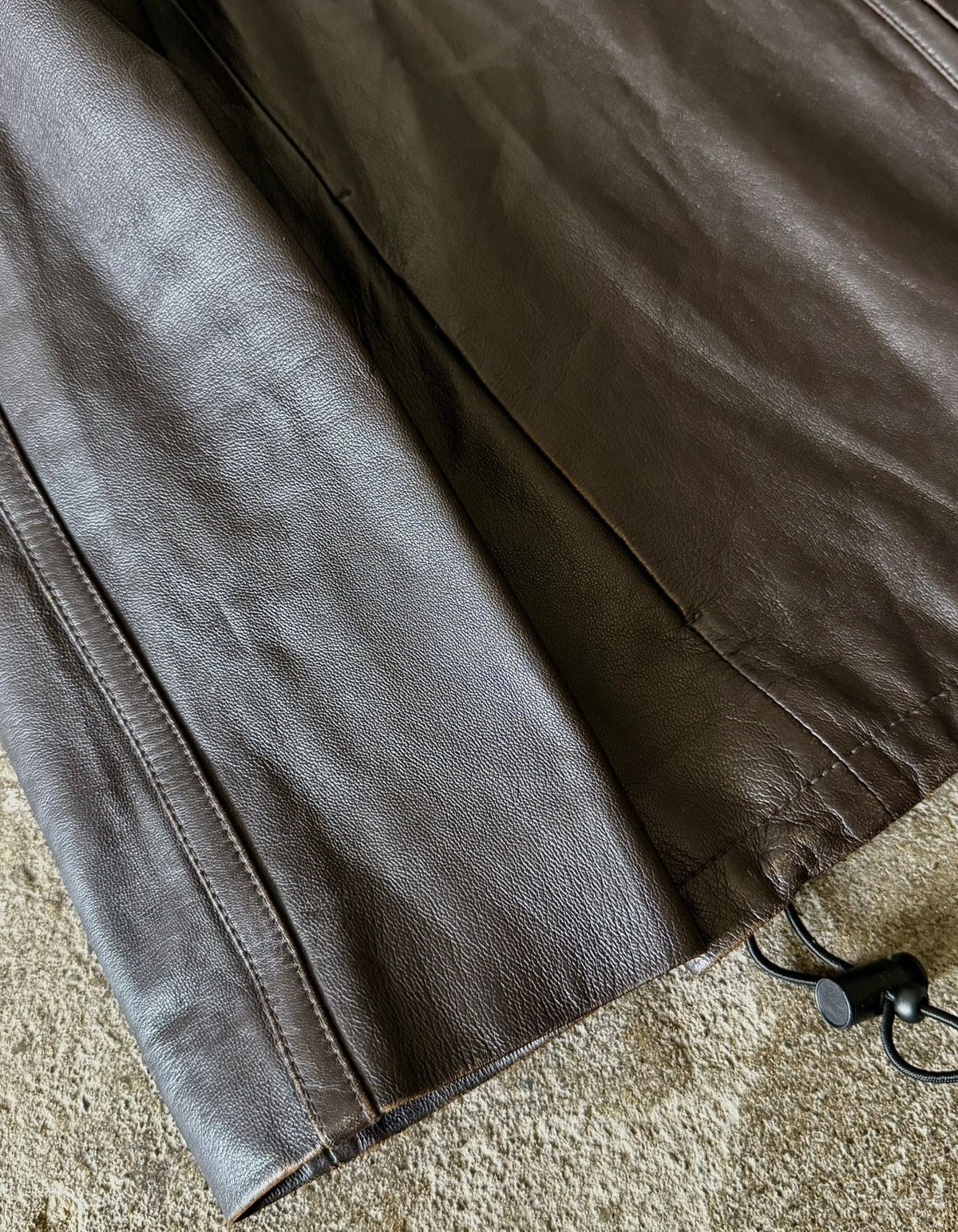 Balenciaga Balenciaga - 1997 -Nicolas Ghesquière -Zip Up Leather Jacket Size US M / EU 48-50 / 2 - 4 Thumbnail