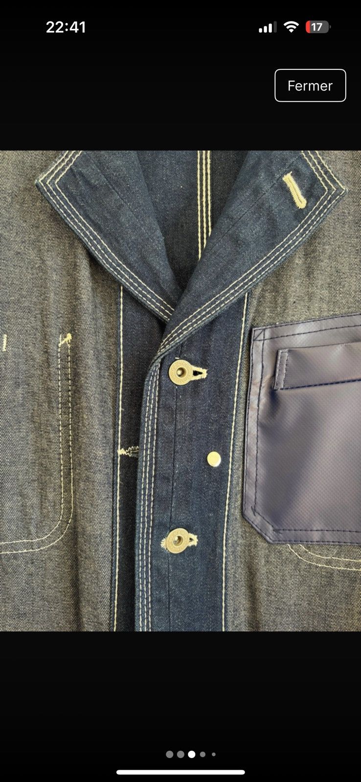Junya Watanabe JW man denim jacket Size US M / EU 48-50 / 2 - 3 Thumbnail