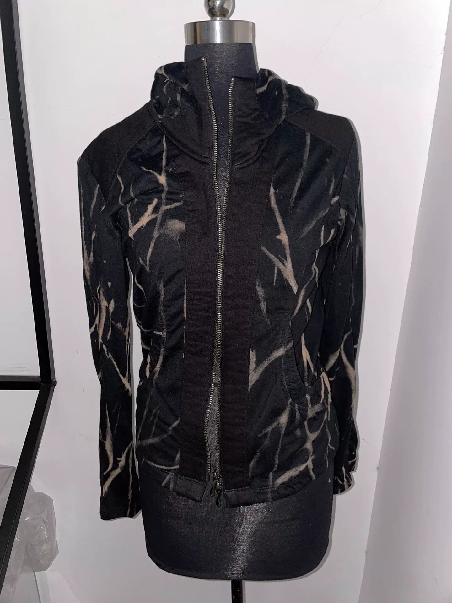 14th Addiction stylish black hooded jacket with unique design Size US M / EU 48-50 / 2 - 1 Thumbnail