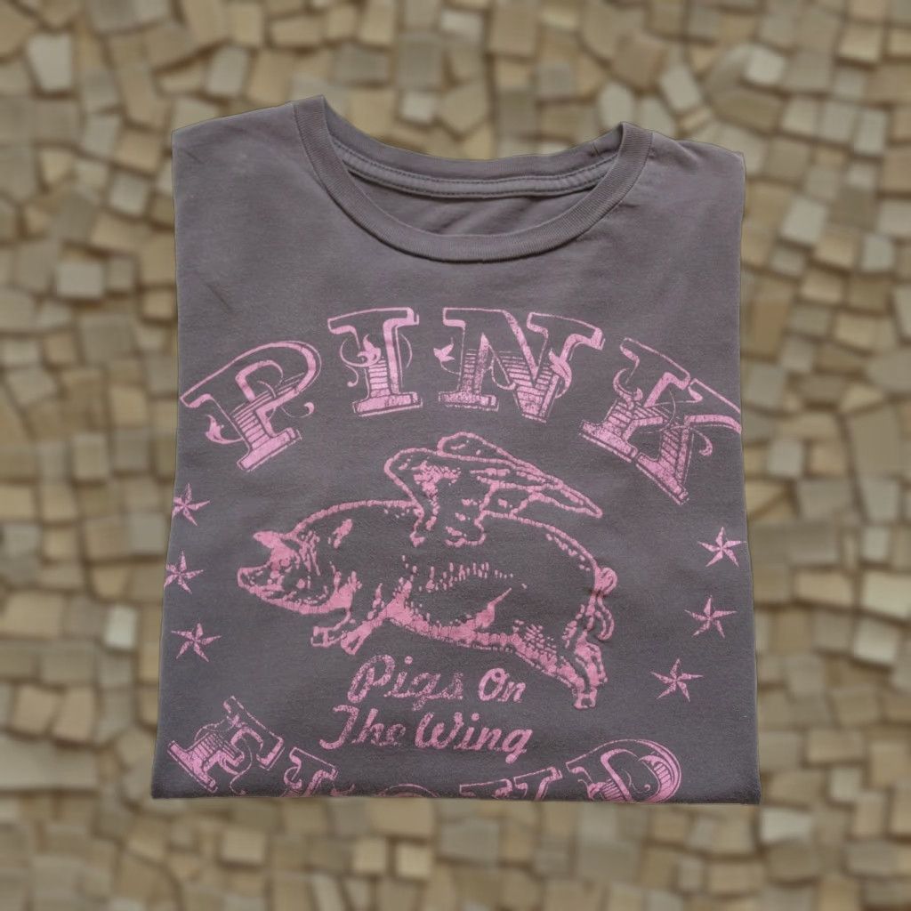 Vintage VINTAGE Pink Floyd T-Shirt Graphic Print Crew Neck Short Sleeve XL Women Size US XL / EU 56 / 4 - 1 Thumbnail