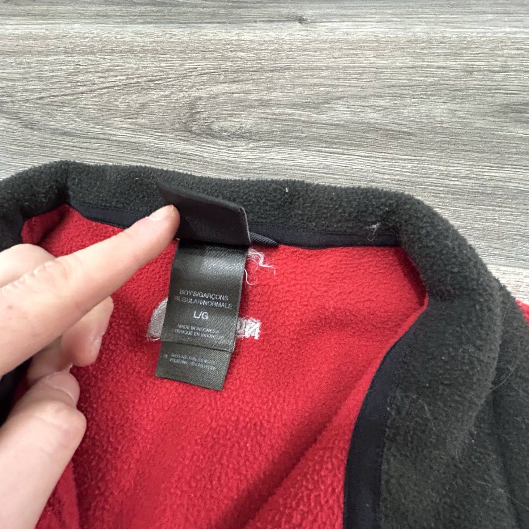 The North Face VINTAGE The North Face Fleece Jacket Unisex Adults Small Red Bomber Jacket 80s 90s Gorp Hiking Casual Size US S / EU 44-46 / 1 - 4 Thumbnail
