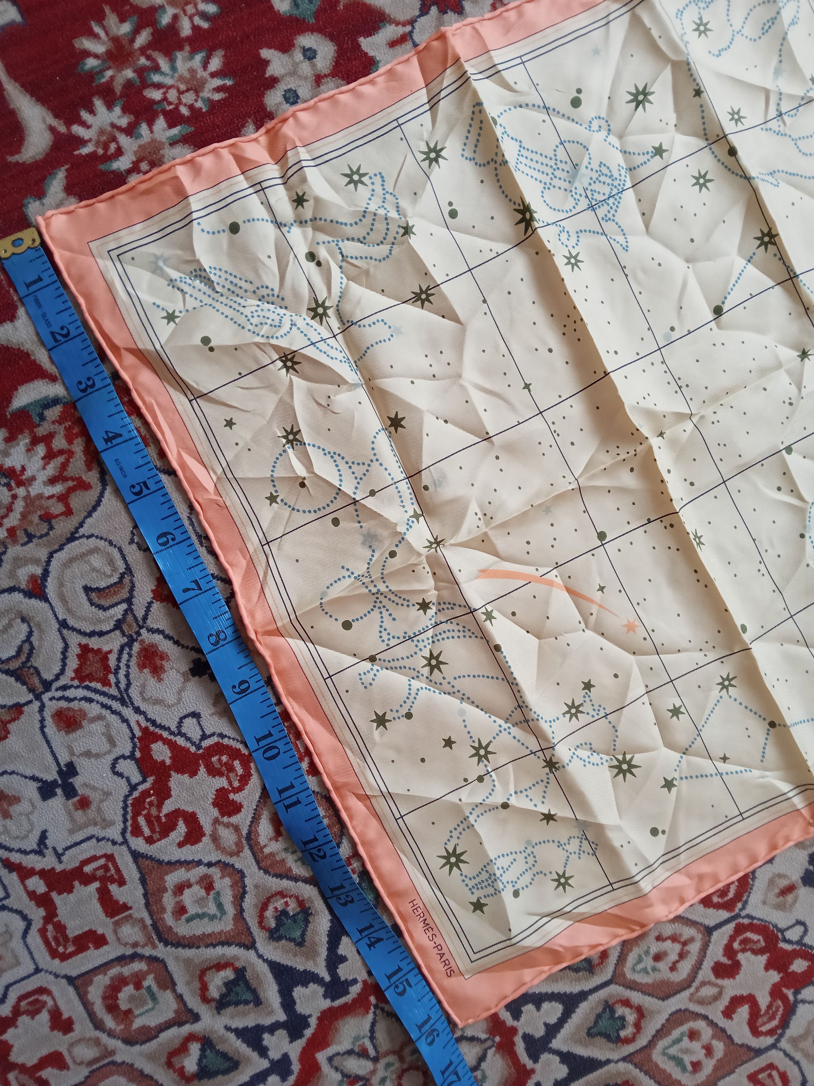 Hermes Vintage Hermes - Paris Small Silk Scarf Size ONE SIZE - 6 Thumbnail