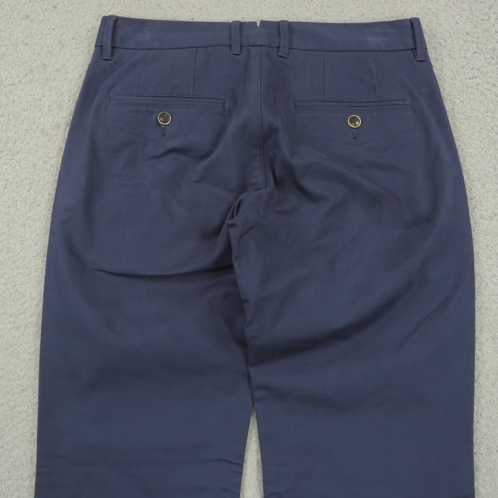 Vintage Perk Mens Pants 29x32 Blue Slim Fit Chinos Casual Pockets Cotton Spandex Stretch Size US 29 - 3 Thumbnail