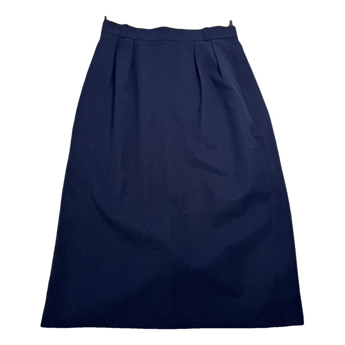 Dior Navy Wool Skirt Size 27" / US 4 / IT 40 - 1 Thumbnail