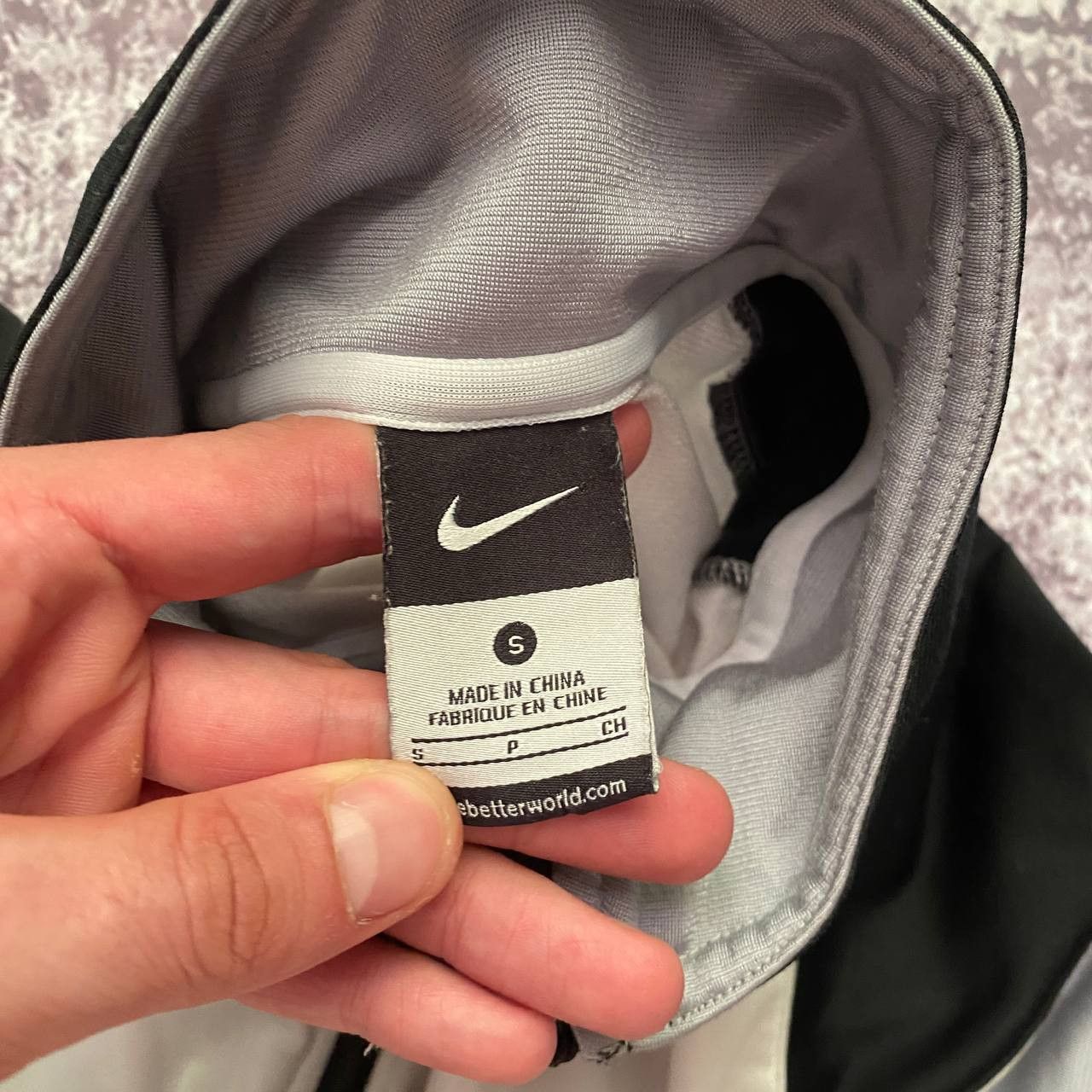 Nike Vintage Nike Track Jacket Swoosh Logo Black White Grey Size US M / EU 48-50 / 2 - 5 Thumbnail