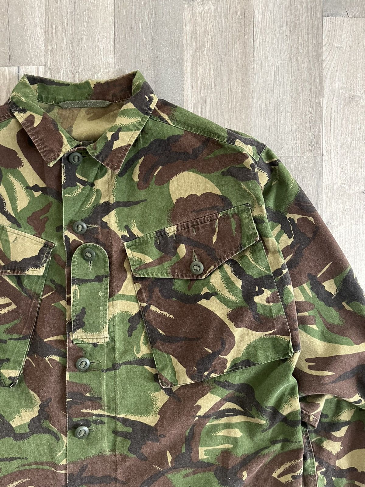 Other Vintage British DPM Woodland Camo Jacket Size US L / EU 52-54 / 3 - 3 Thumbnail