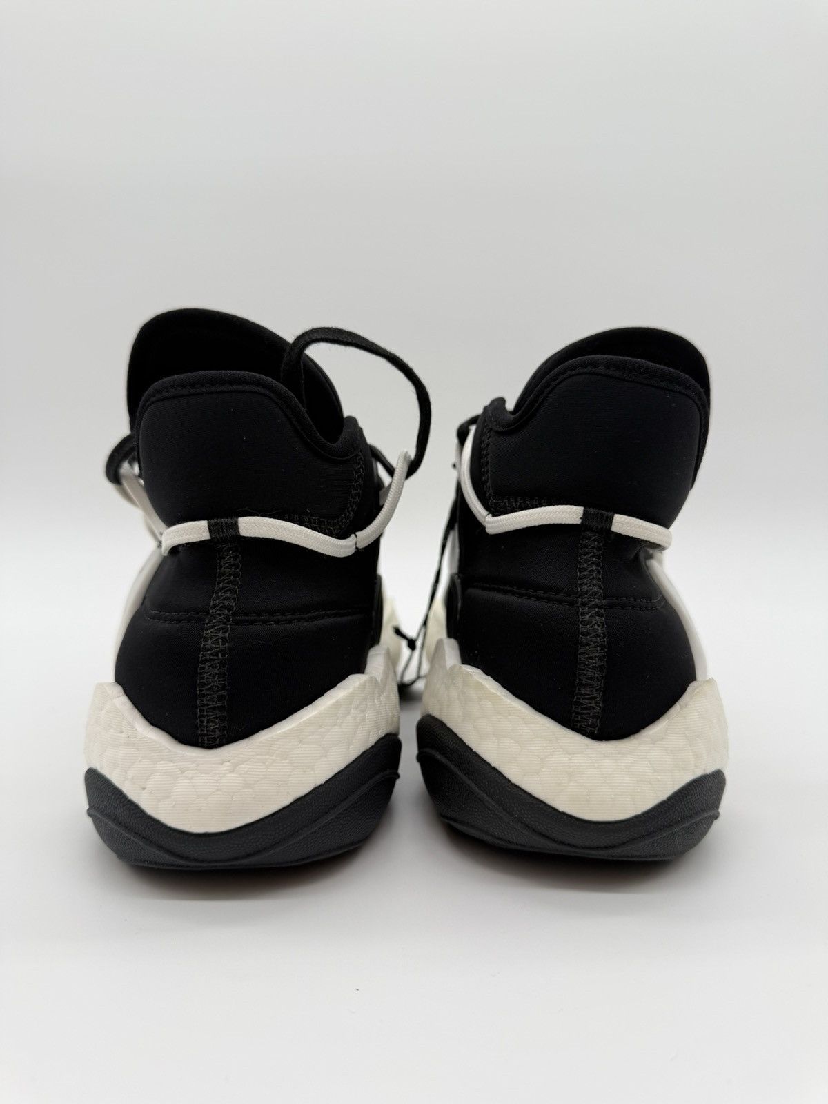 Adidas × Y-3 Adidas Y-3 BYW BBALL White Black EU 43 1/3 Size US 9.5 / EU 42-43 - 4 Thumbnail