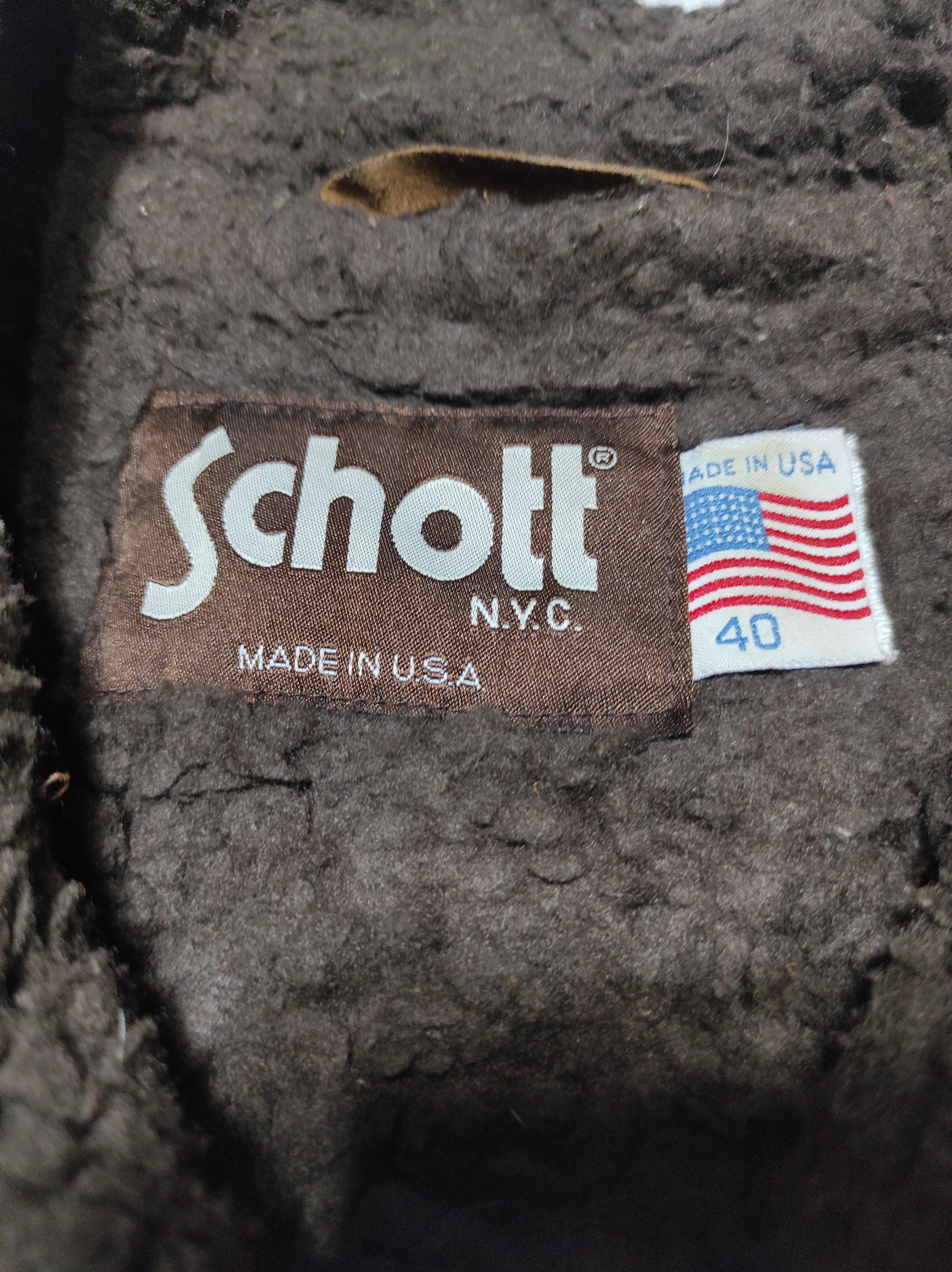 Schott Beautiful Vintage Schott N.Y.C Suede leather jacket Size US M / EU 48-50 / 2 - 8 Thumbnail