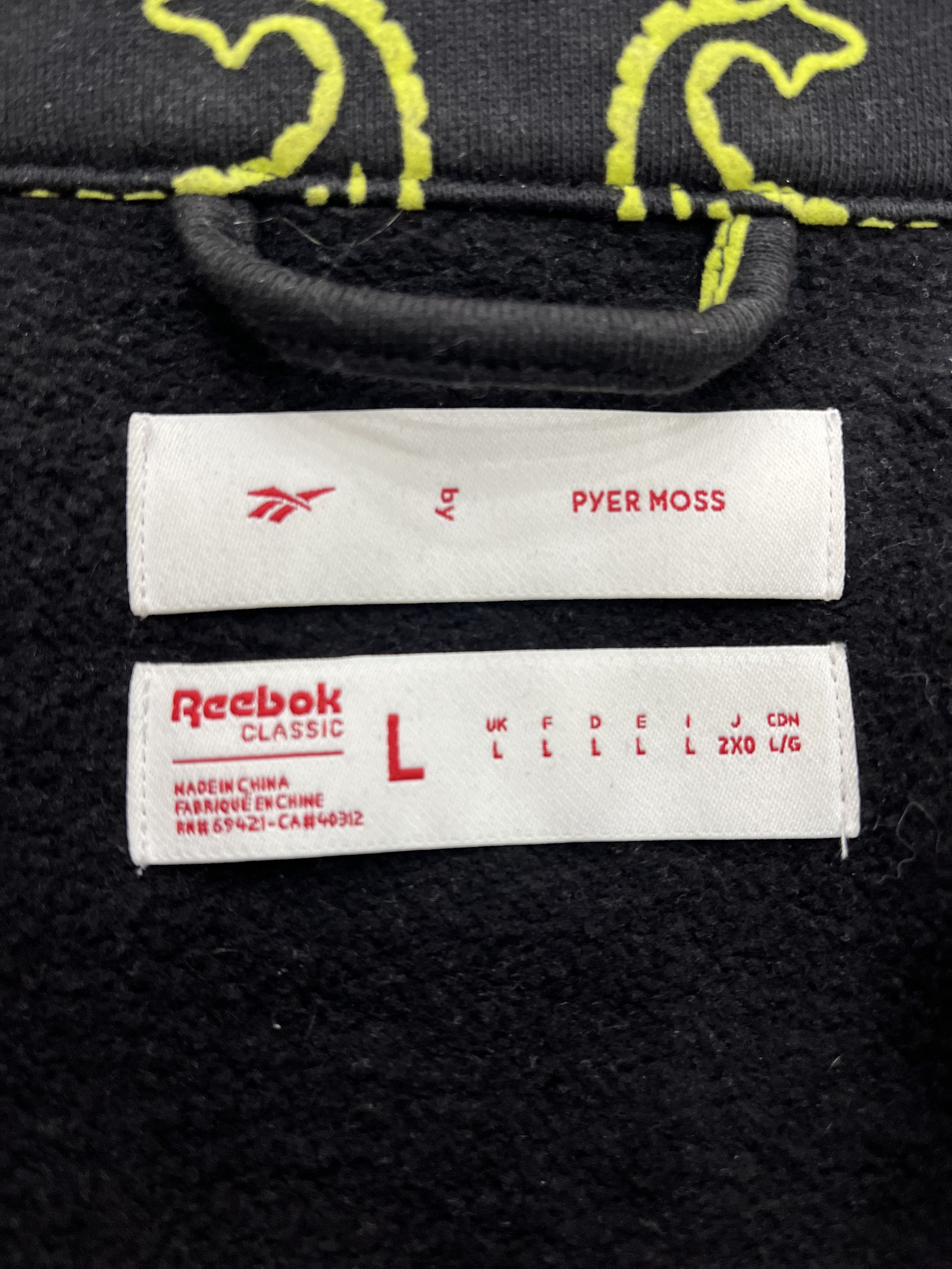 Pyer Moss × Reebok Limited Reebok x Pyer Moss Jacket Size US L / EU 52-54 / 3 - 2 Thumbnail