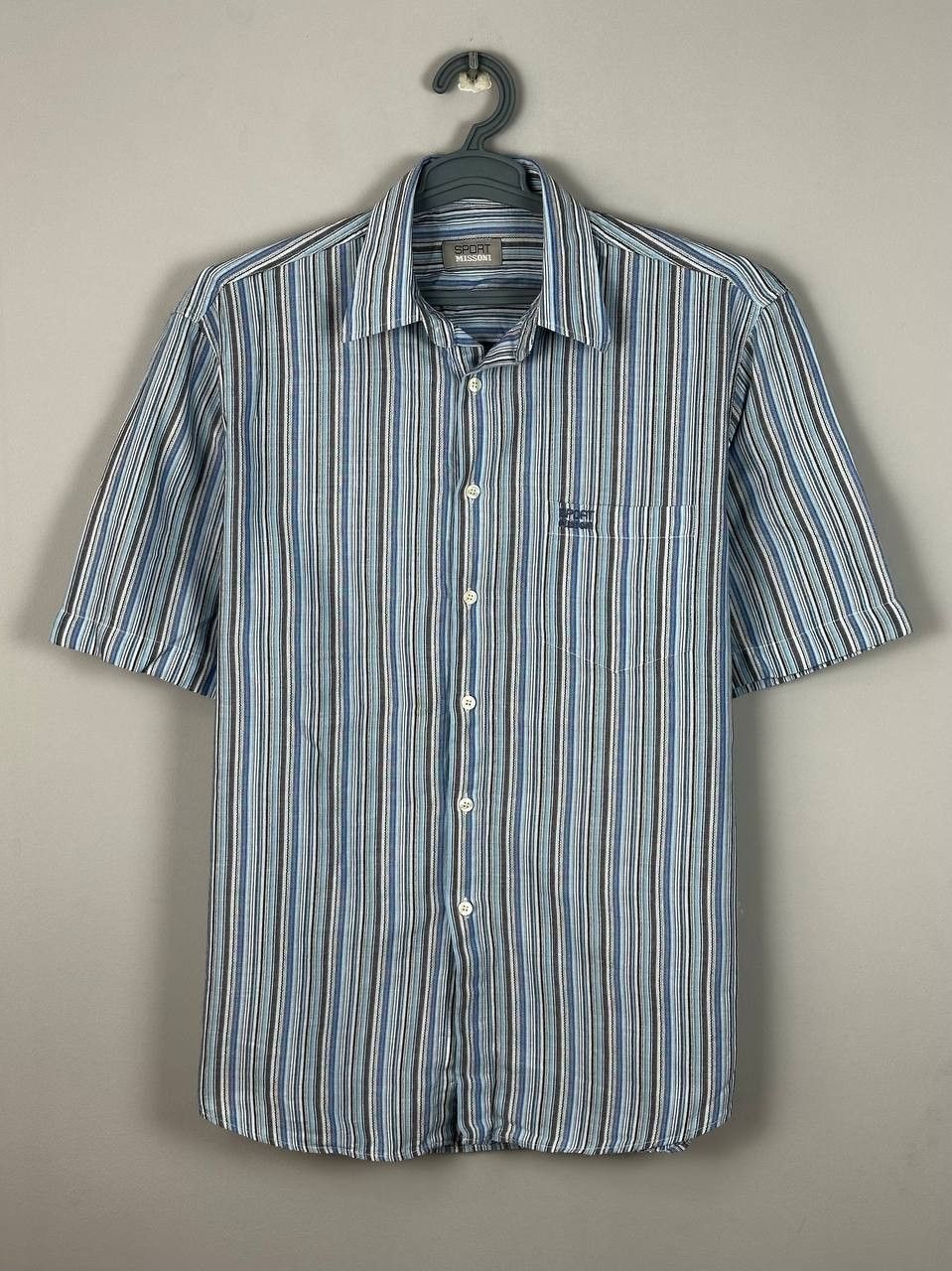 Missoni Missoni Sport Vintage Iconic Striped Knitted Shirt Size US M / EU 48-50 / 2 - 2 Thumbnail