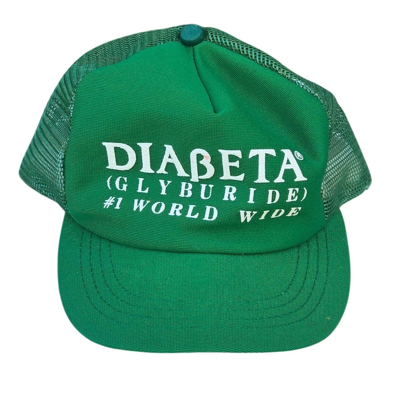 Other Diabeta Glyburide Green Trucker Hat Snapback Adjustable Cap Size ONE SIZE - 1 Thumbnail