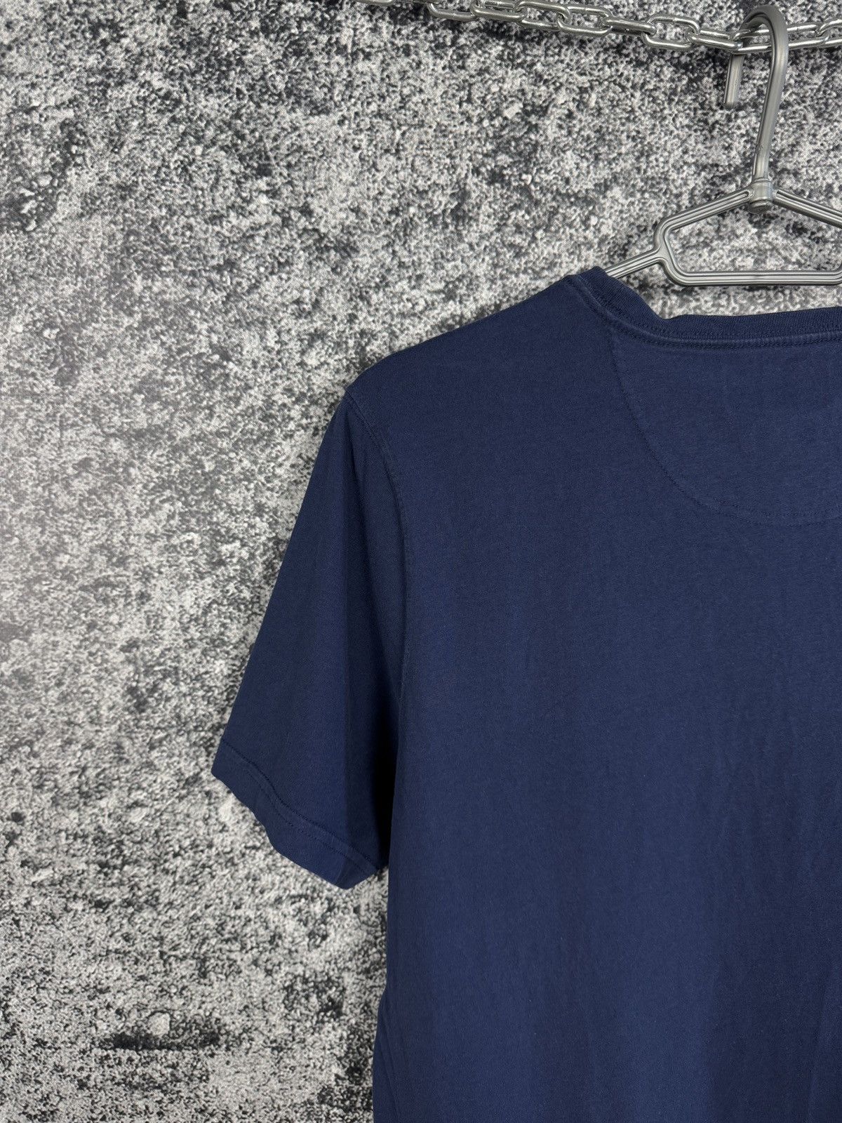 Barbour Men’s Barbour T-Shirt Big Logo N-TH Sea Tailored Fit Size M Size US M / EU 48-50 / 2 - 11 Thumbnail