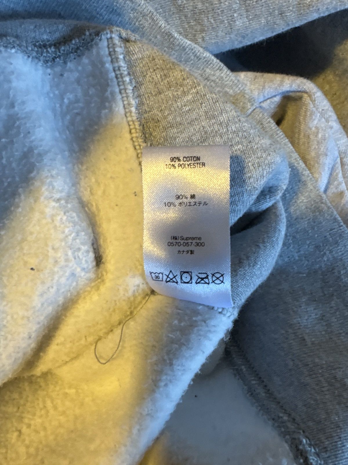 Supreme Supreme Bandana Box Logo Hooded Sweatshirt 'Heather Grey' Size US M / EU 48-50 / 2 - 12 Thumbnail
