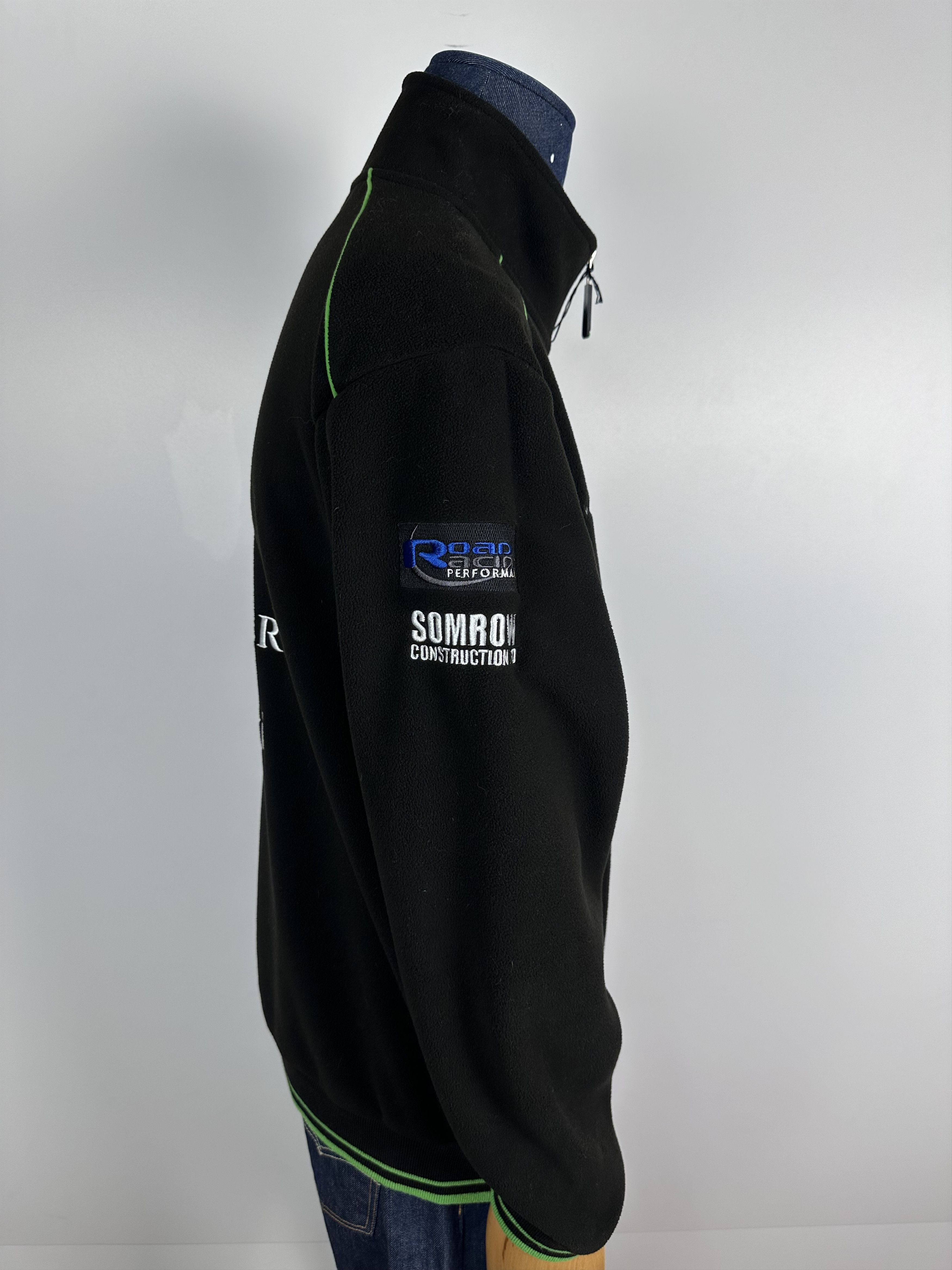 Vintage Kawasaki Massingberd Jacket Black Green Fleece Mens Size L Size US L / EU 52-54 / 3 - 7 Thumbnail