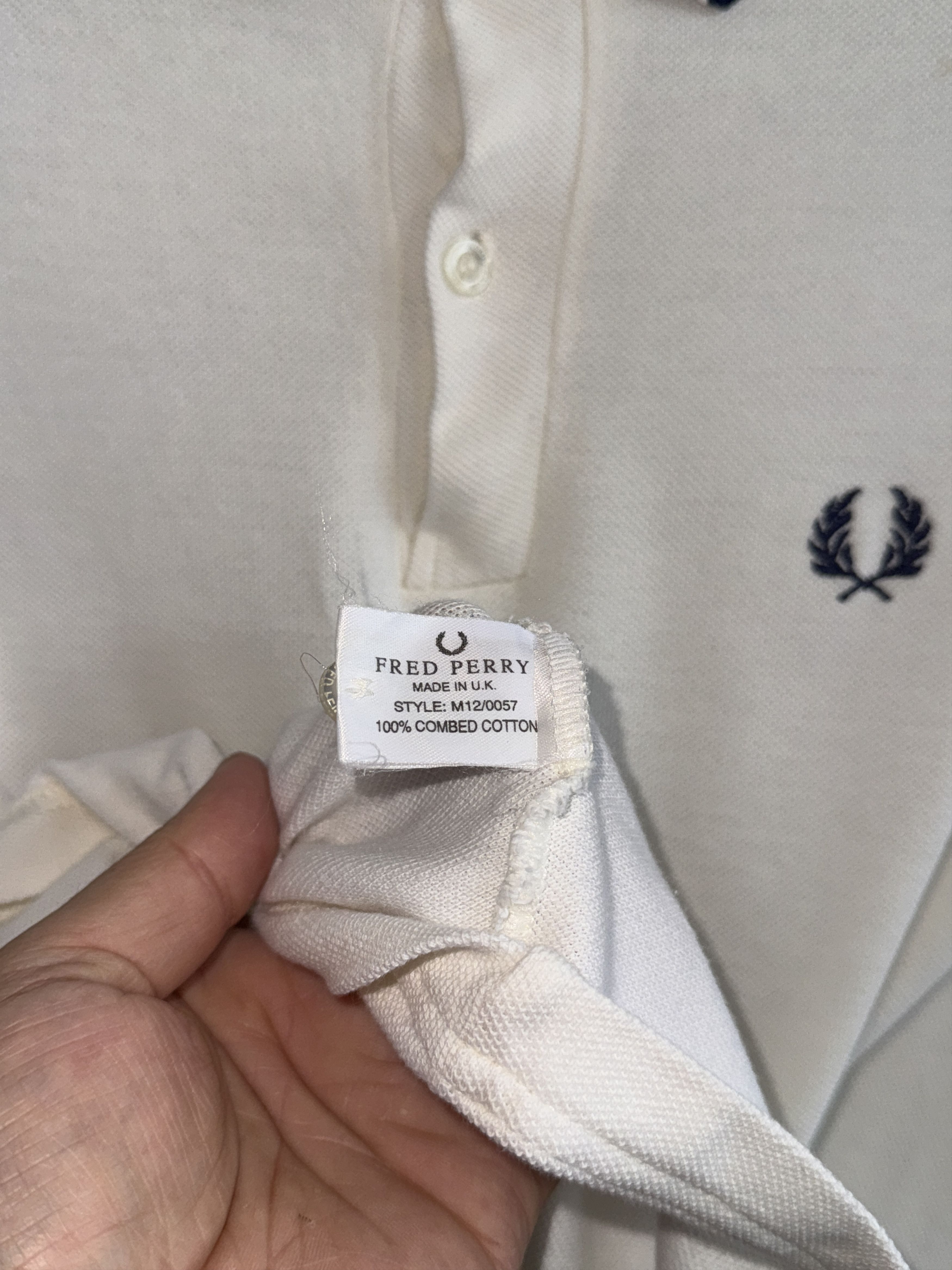Fred Perry Fred Perry Made In England Polo Vintage Shirt Size US M / EU 48-50 / 2 - 5 Thumbnail