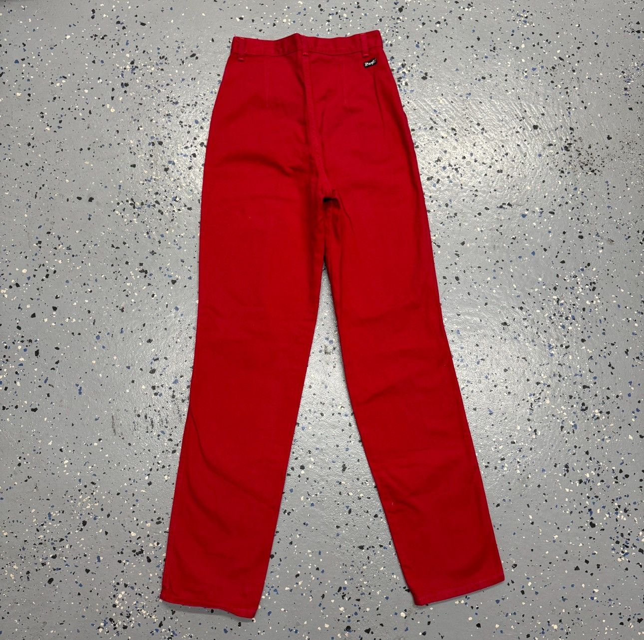 Vintage × Wrangler Wrangler Jean Women 11 Red Silverlake Bootcut Vintage 90s Size 26" / US 2 / IT 38 - 1 Thumbnail