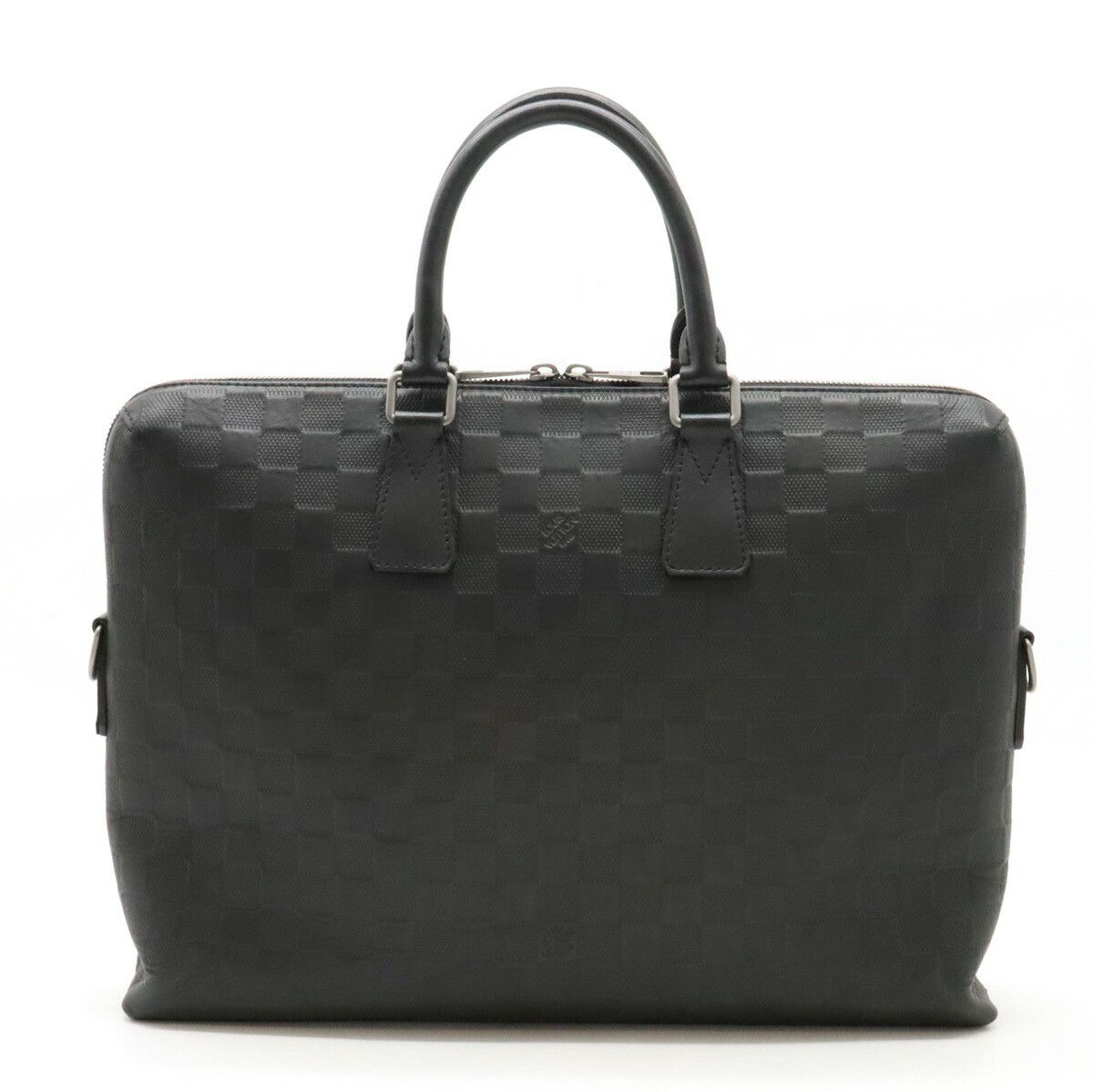 Louis Vuitton Louis Vuitton Louis Vuitton Damier Infini Leather Briefcase N41248 Leather Business Bag N41248 in Good Condition Size ONE SIZE - 1 Thumbnail