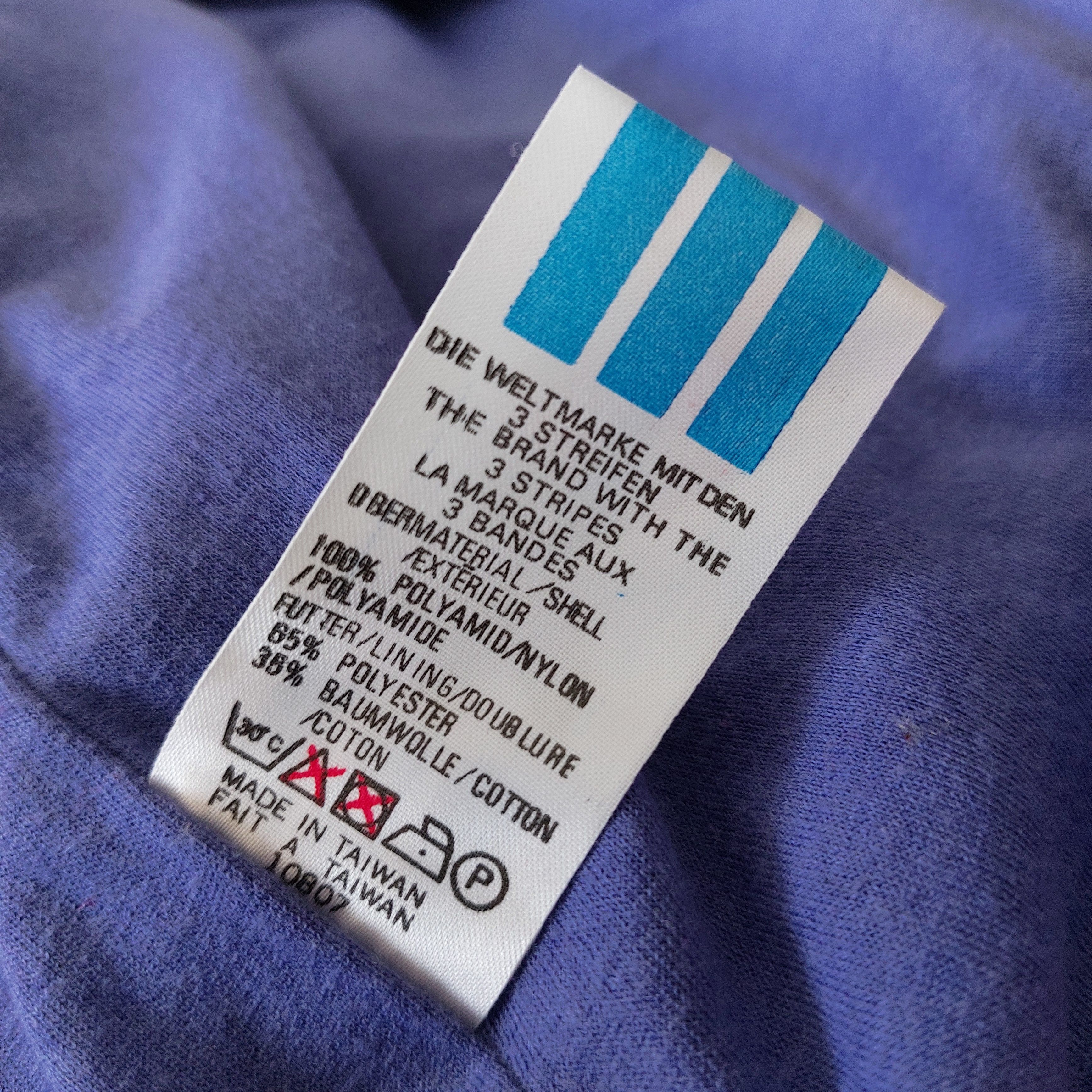Adidas 1980/90s Adidas jacket with detachable shoulder pads Size L / US 10 / IT 46 - 10 Thumbnail