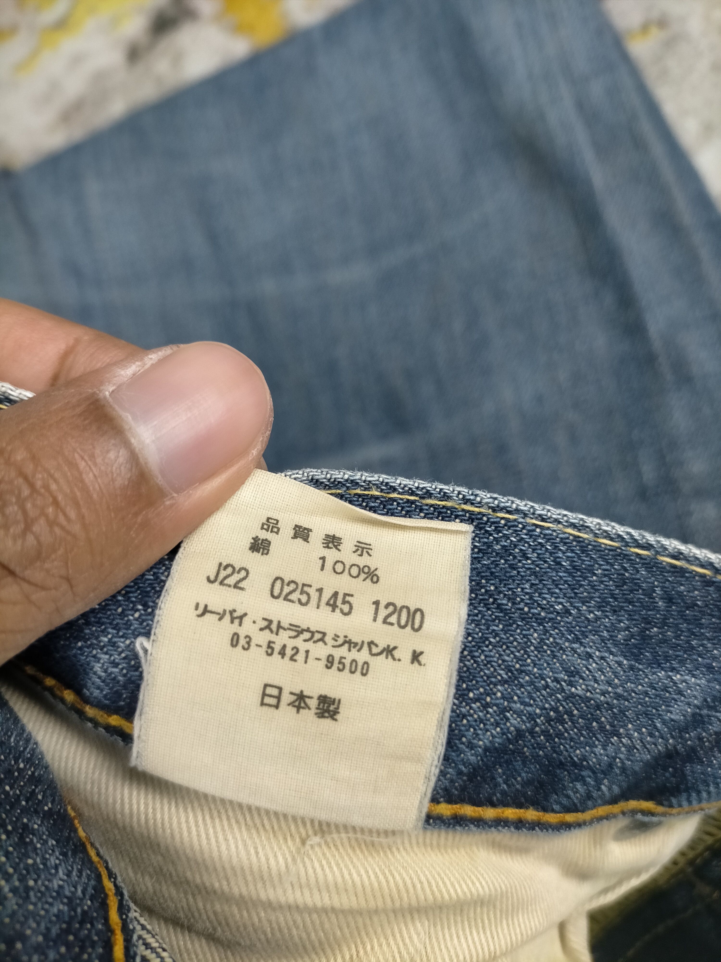 Levi's 🔥 Vintage Lvc Levis 501 Big E Selvedge Size US 30 / EU 46 - 8 Thumbnail