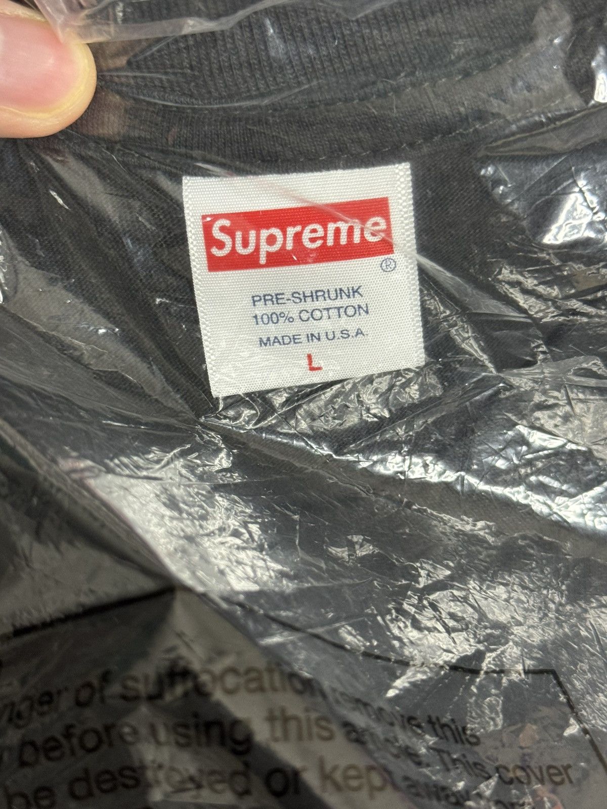 Supreme Supreme Wheaties Tee Black NWT Large Size US L / EU 52-54 / 3 - 4 Thumbnail