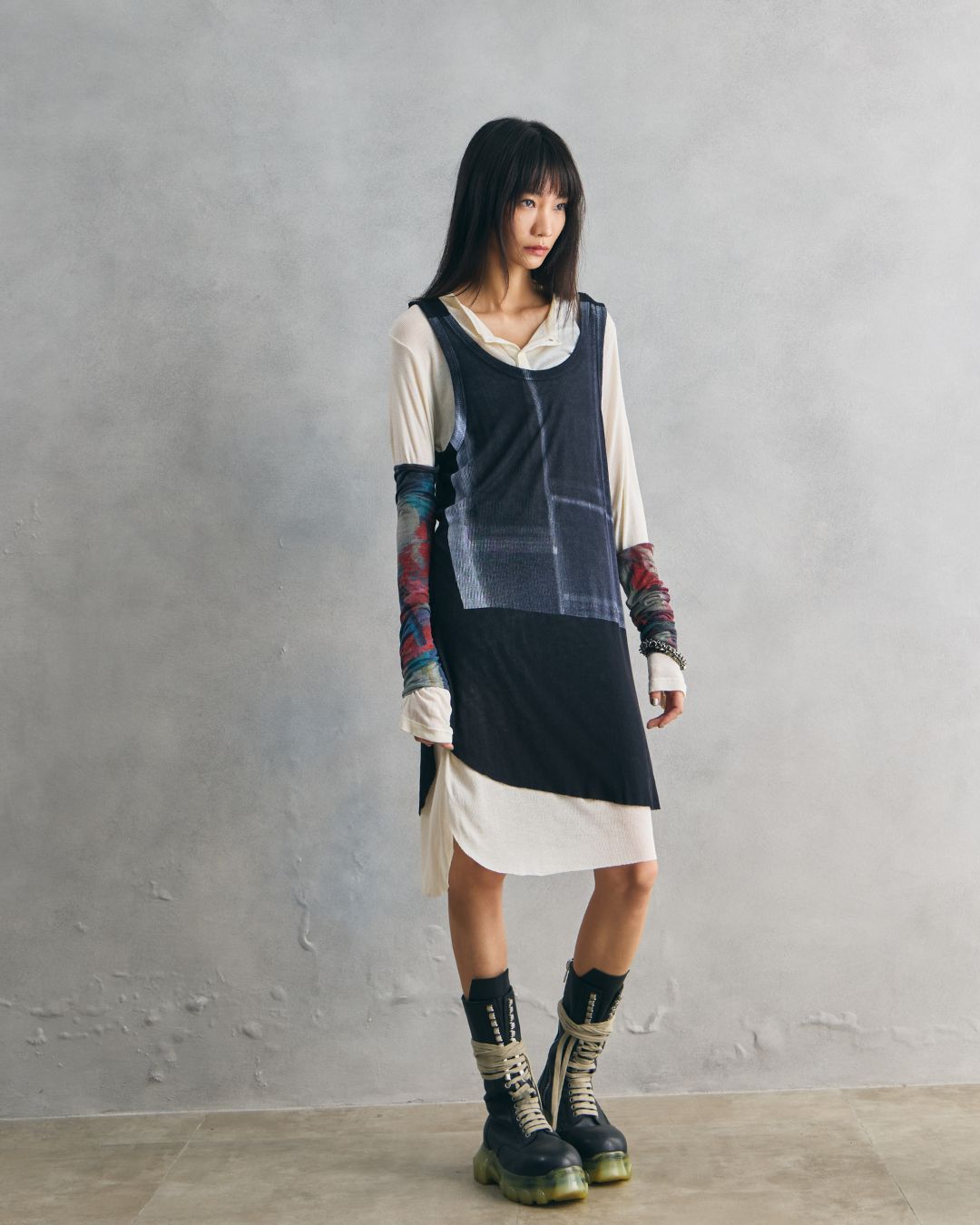 Ann Demeulemeester Ann Demeulemeester White Long Ribbed Henley Size M / US 6-8 / IT 42-44 - 7 Thumbnail