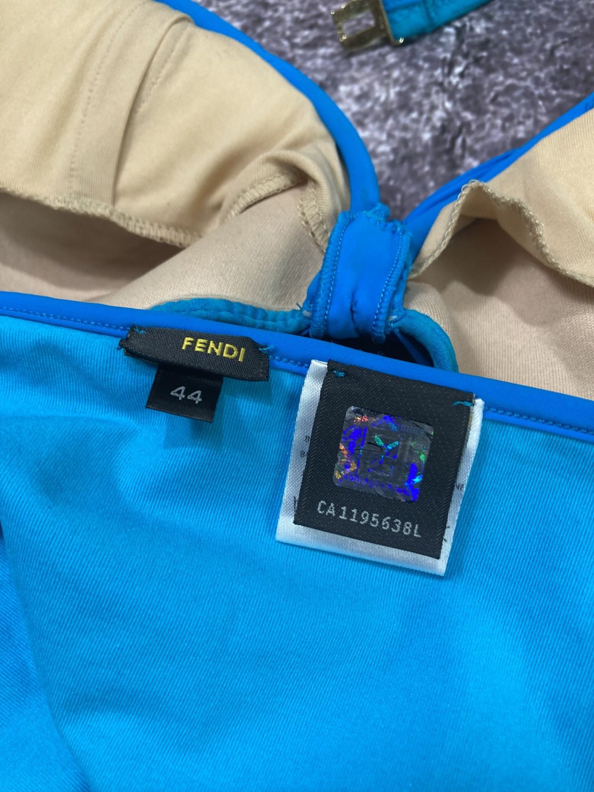 Fendi Fendi Monogram Swimsuit Bikini Set Size M / US 6-8 / IT 42-44 - 11 Thumbnail