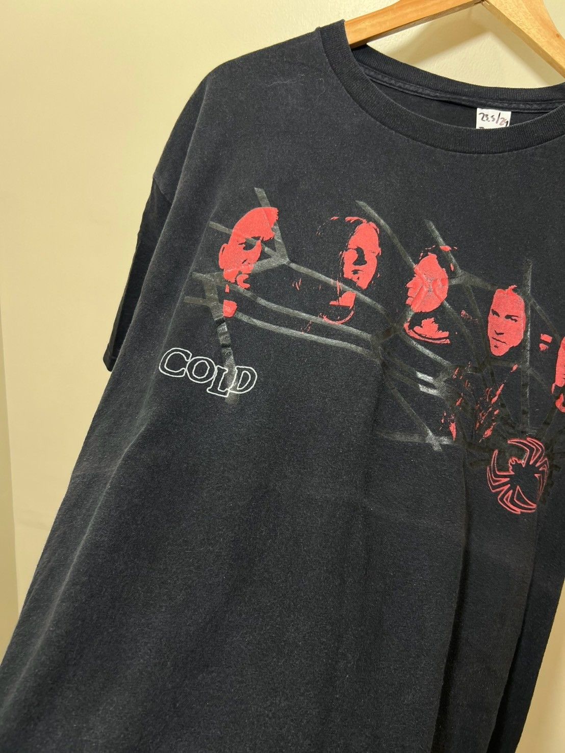 Band Tees × Vintage Vintage 2003's Cold Year of Spider Concert shirt bnz01 Size US XL / EU 56 / 4 - 6 Thumbnail