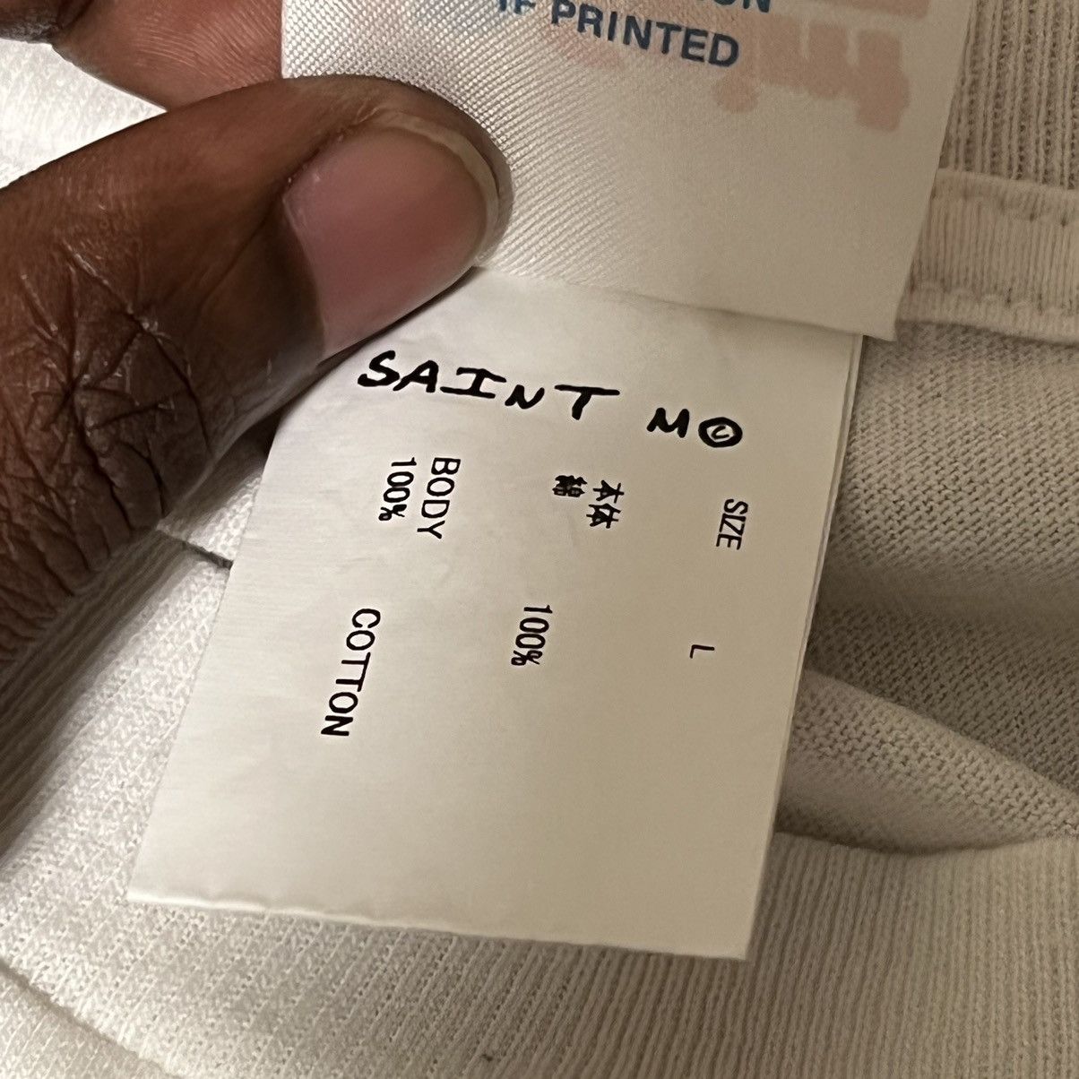 Saint Michael Saint Michael Saint SS Tee White Size US L / EU 52-54 / 3 - 7 Thumbnail