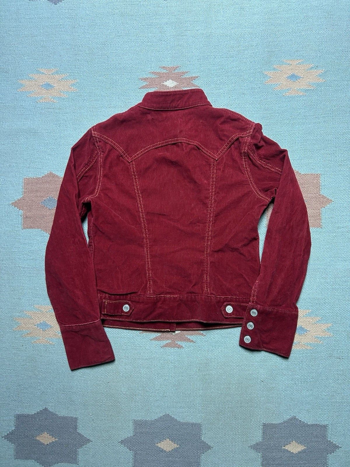 Gap Gap corduroy jacket stretch red western 4 pocket women’s XS Size XS / US 0-2 / IT 36-38 - 5 Thumbnail