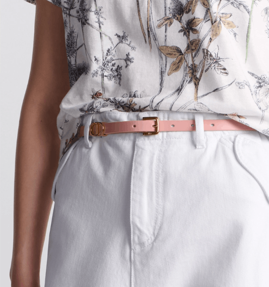 Dior o1w1db10525 Size : OS / B0439U 30 Loop Belt in Light Pink Size ONE SIZE - 5 Thumbnail