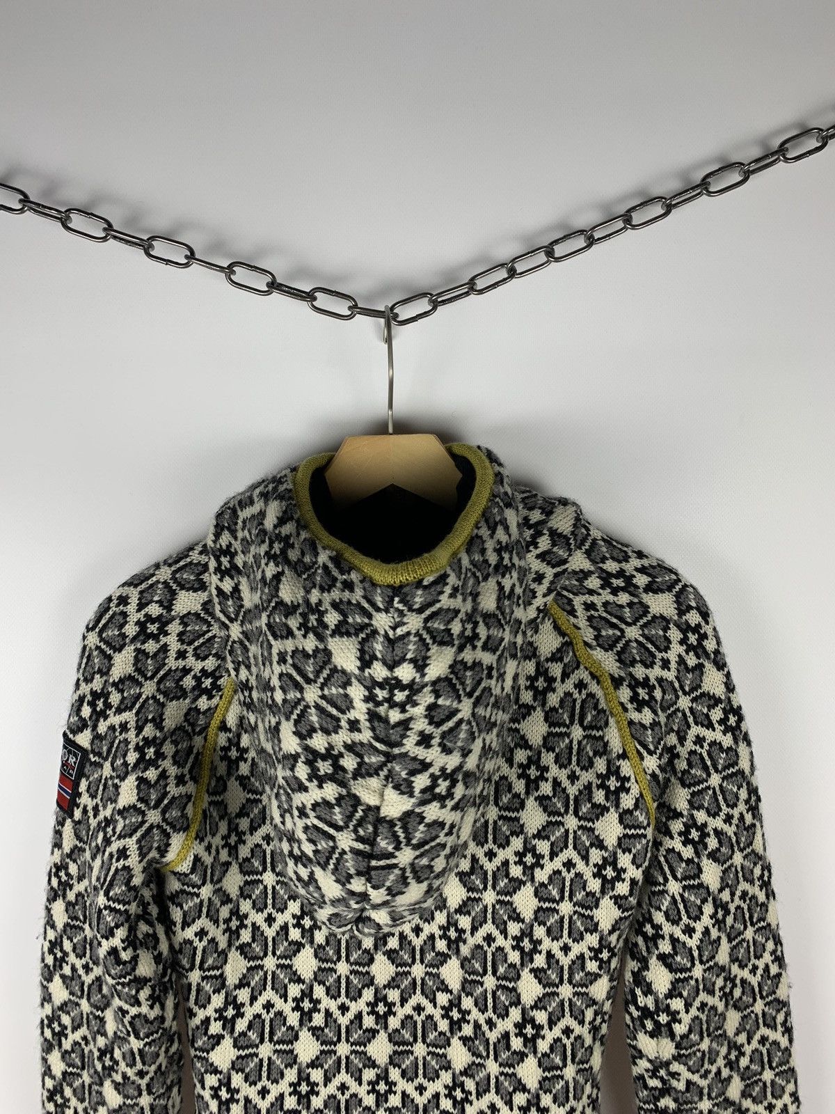 Designer Vintage Norwear Jacket Norway Sweater Ladies Size XS Hooded Size XS / US 0-2 / IT 36-38 - 7 Thumbnail