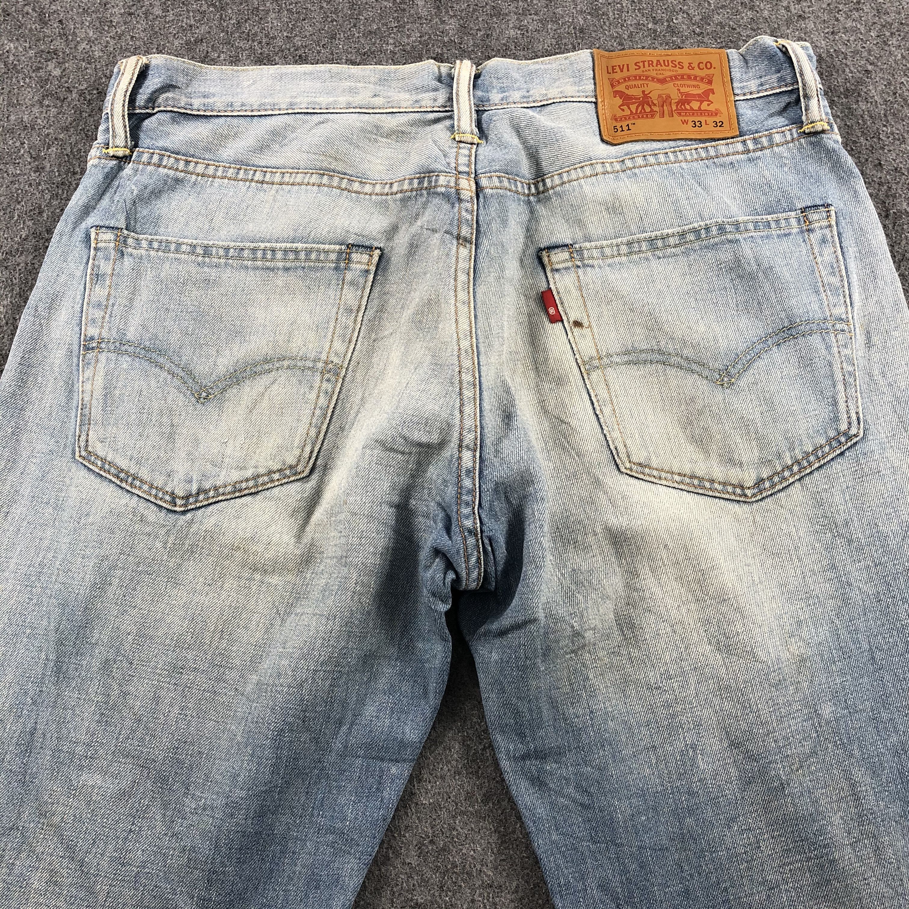Levi's × Vintage Vintage Light Wash Levis 511 Jeans-JM1980 Size US 35 - 5 Thumbnail