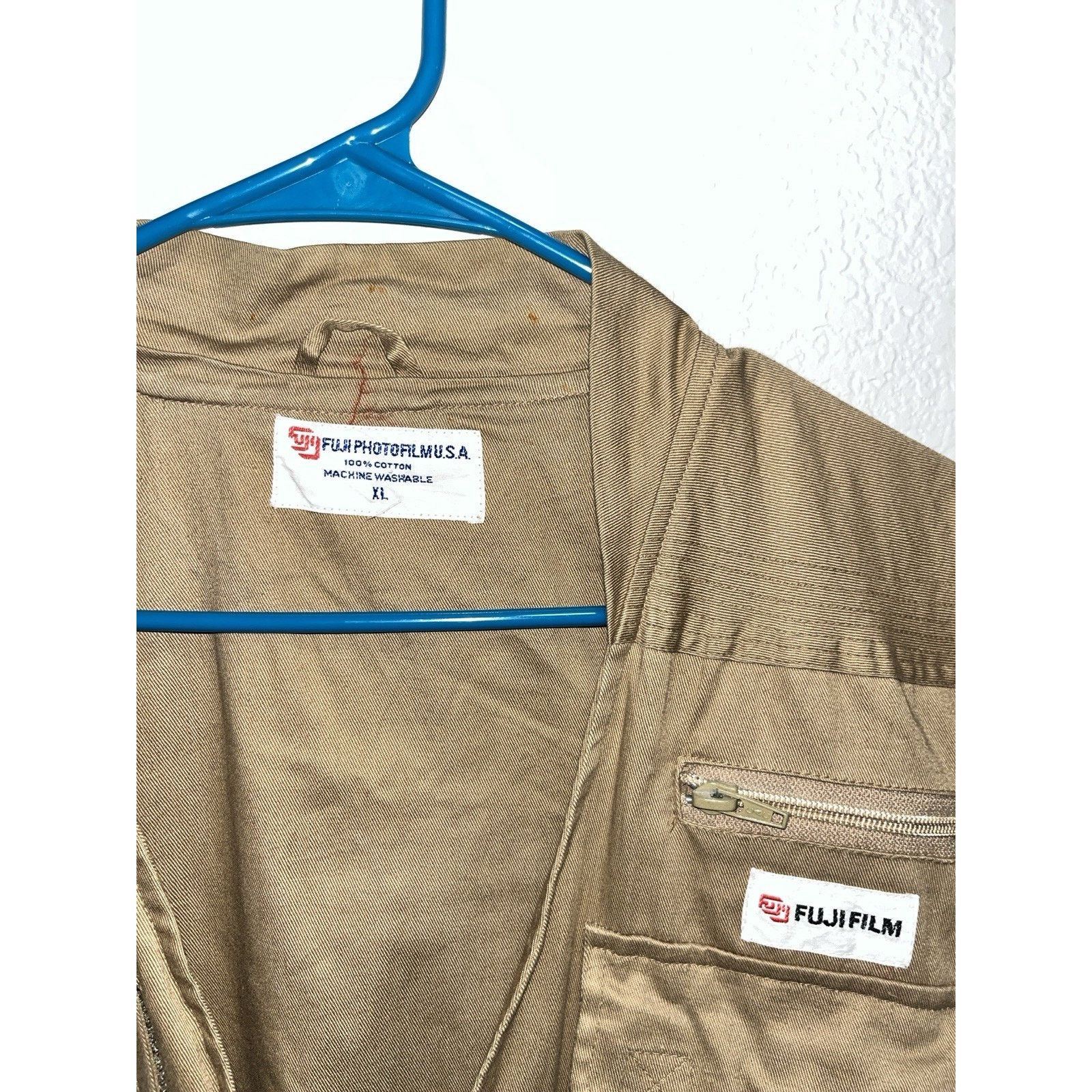 Fujifilm Vintage Fujifilm Utility Vest XL Khaki Photographer Size US XL / EU 56 / 4 - 3 Thumbnail
