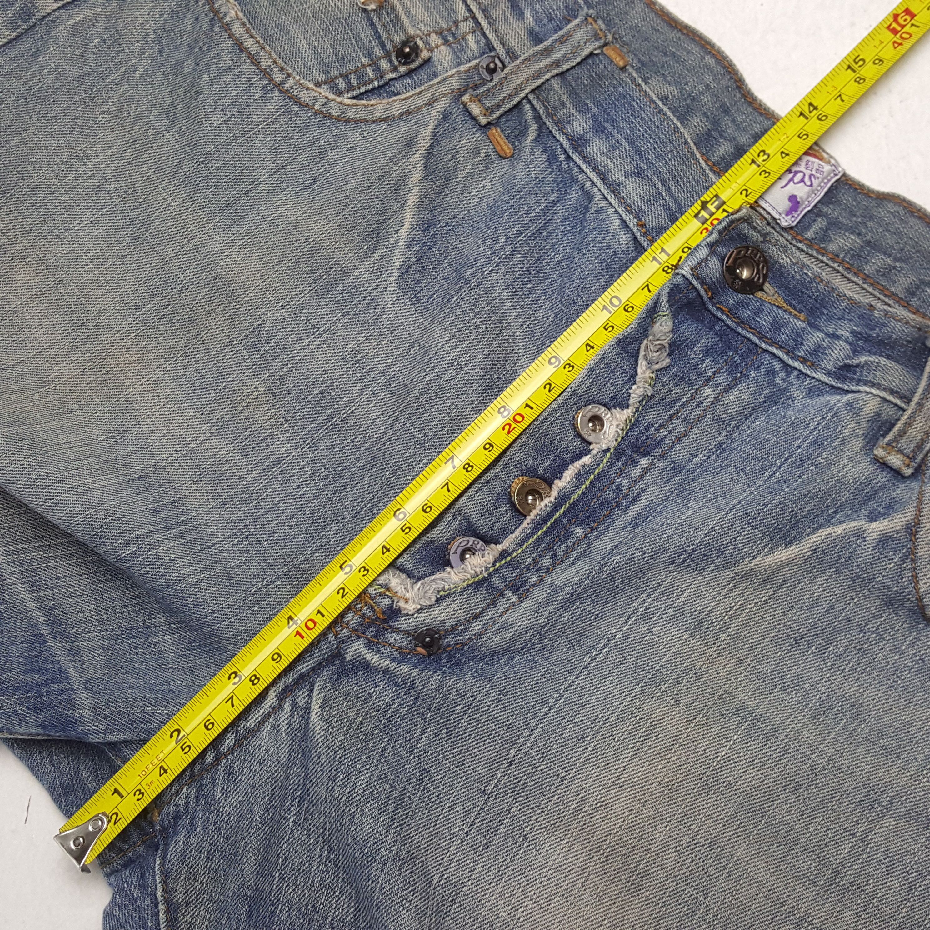 Prps Vintage Prps Japanese Brand Fashion Distressed Jeans RR11 Size US 36 / EU 52 - 8 Thumbnail