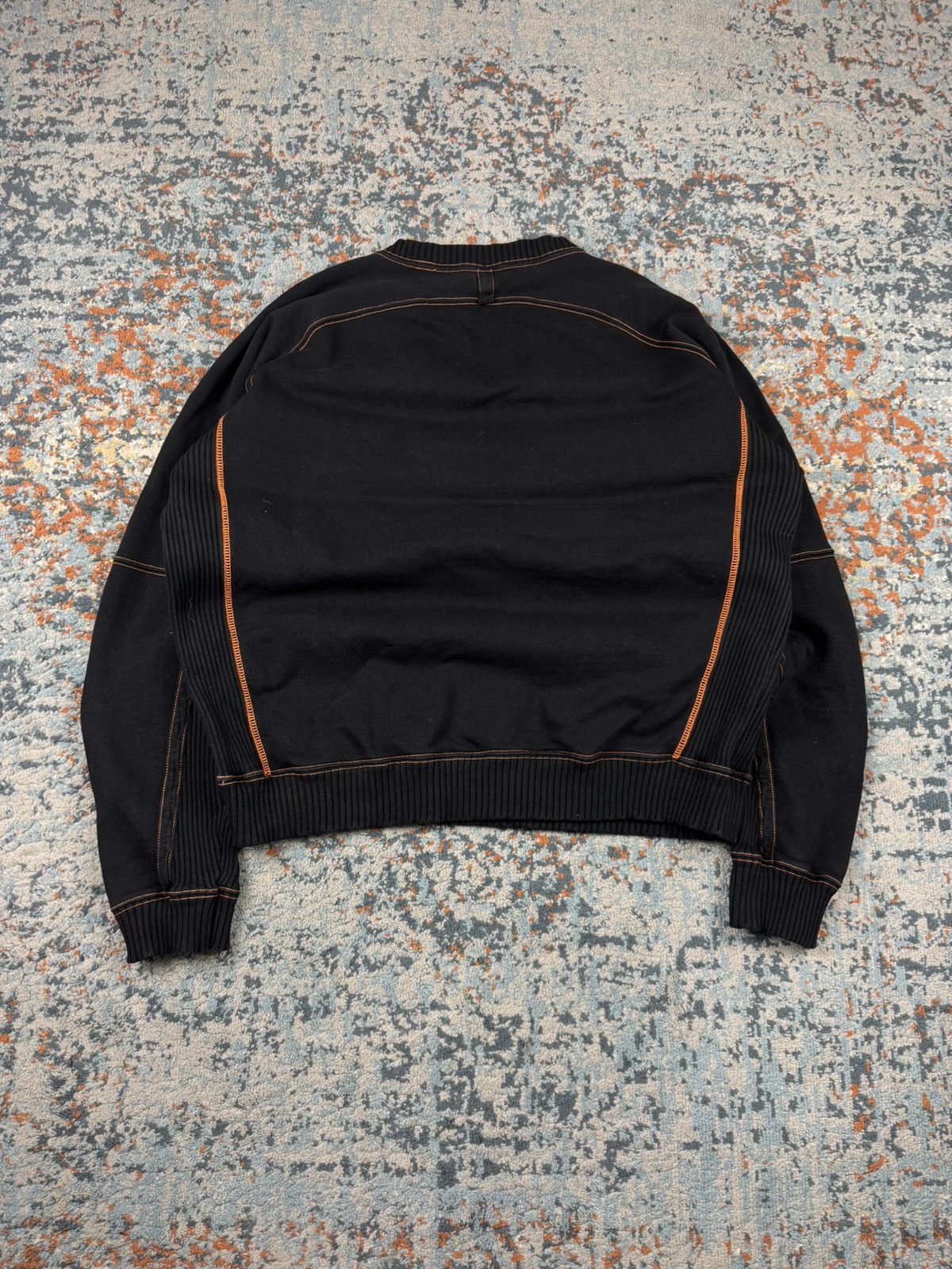 Vintage Vintage 90s Rammstein embroidered logo sweatshirt crewneck Size US XL / EU 56 / 4 - 2 Thumbnail