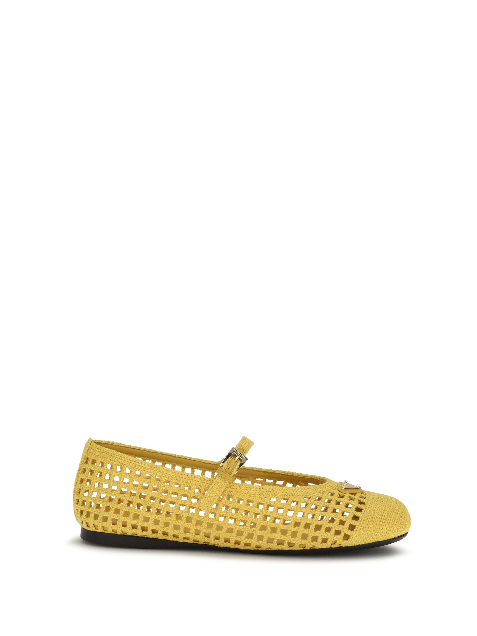 Prada Crochet Ballerinas Size US 8 / IT 38 - 1 Thumbnail
