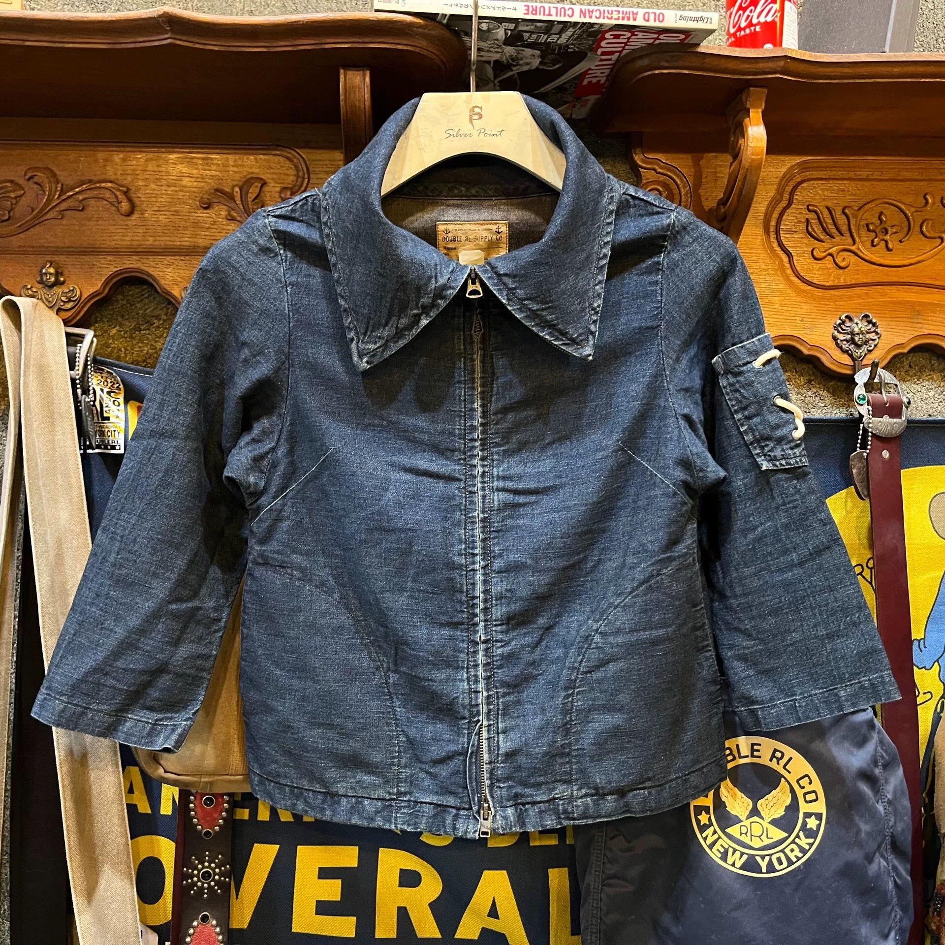 RRL Ralph Lauren RRL Double RL Indigo Dyed Jacket Size M / US 6-8 / IT 42-44 - 1 Thumbnail