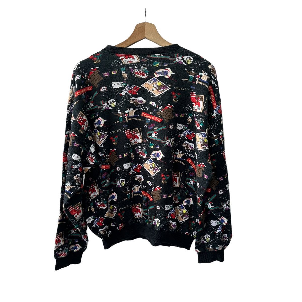 Japanese Brand Studio 312 Sweatshirt party full print Size US L / EU 52-54 / 3 - 2 Thumbnail