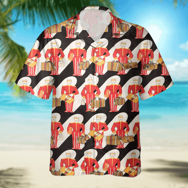 The Unbranded Brand × Vintage Graphic-Print Twill Shirt, Bold Art-Inspired Button-Up Size US L / EU 52-54 / 3 - 4 Thumbnail