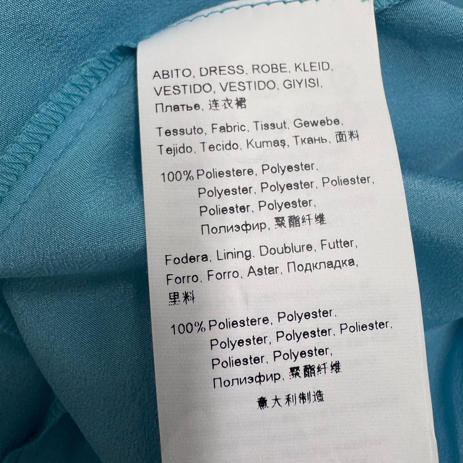 Marina Rinaldi Marina Rinaldi Ski Blue Dicitore Lace Overlay Dress Plus 22 Size 3XL / US 20-22 - 10 Thumbnail