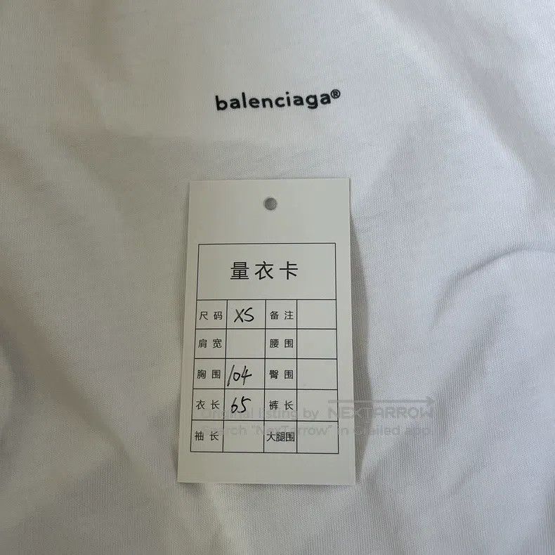 Balenciaga Balenciaga Letter logo printed round neck short-sleeve T-s Size US XS / EU 42 / 0 - 8 Thumbnail