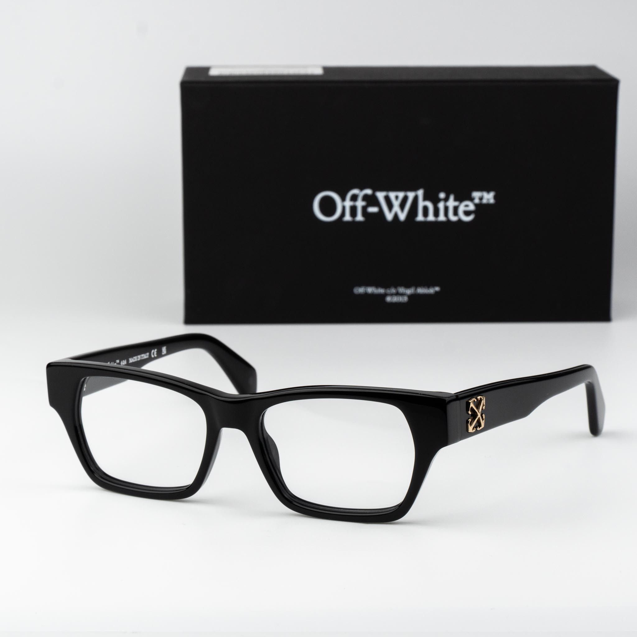 Off-White STYLE 7E Men Eyeglasses OERJ07E 1000 NEW AUTHENTIC