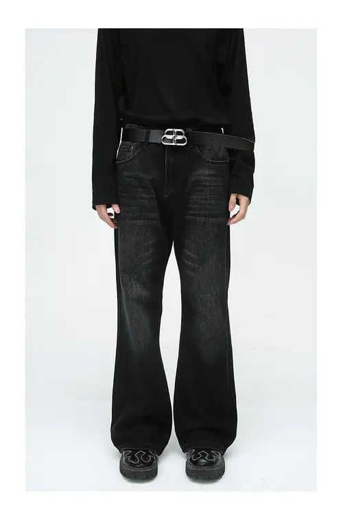 VIBE Simple bootcut loose washed jeans Size US 32 / EU 48 - 1 Thumbnail