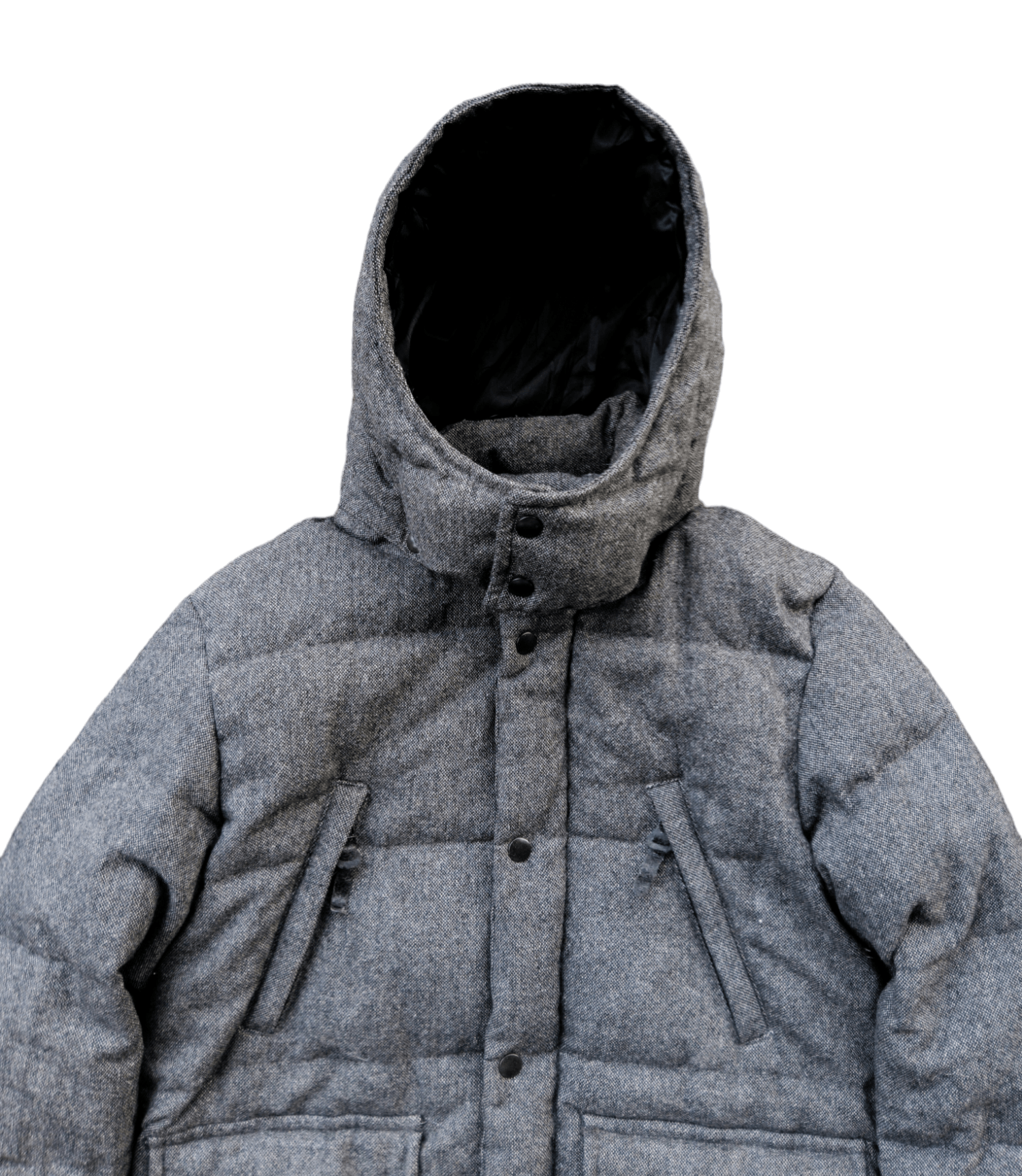 Japanese Brand wool men's bigi puffer jacket Size US M / EU 48-50 / 2 - 4 Thumbnail